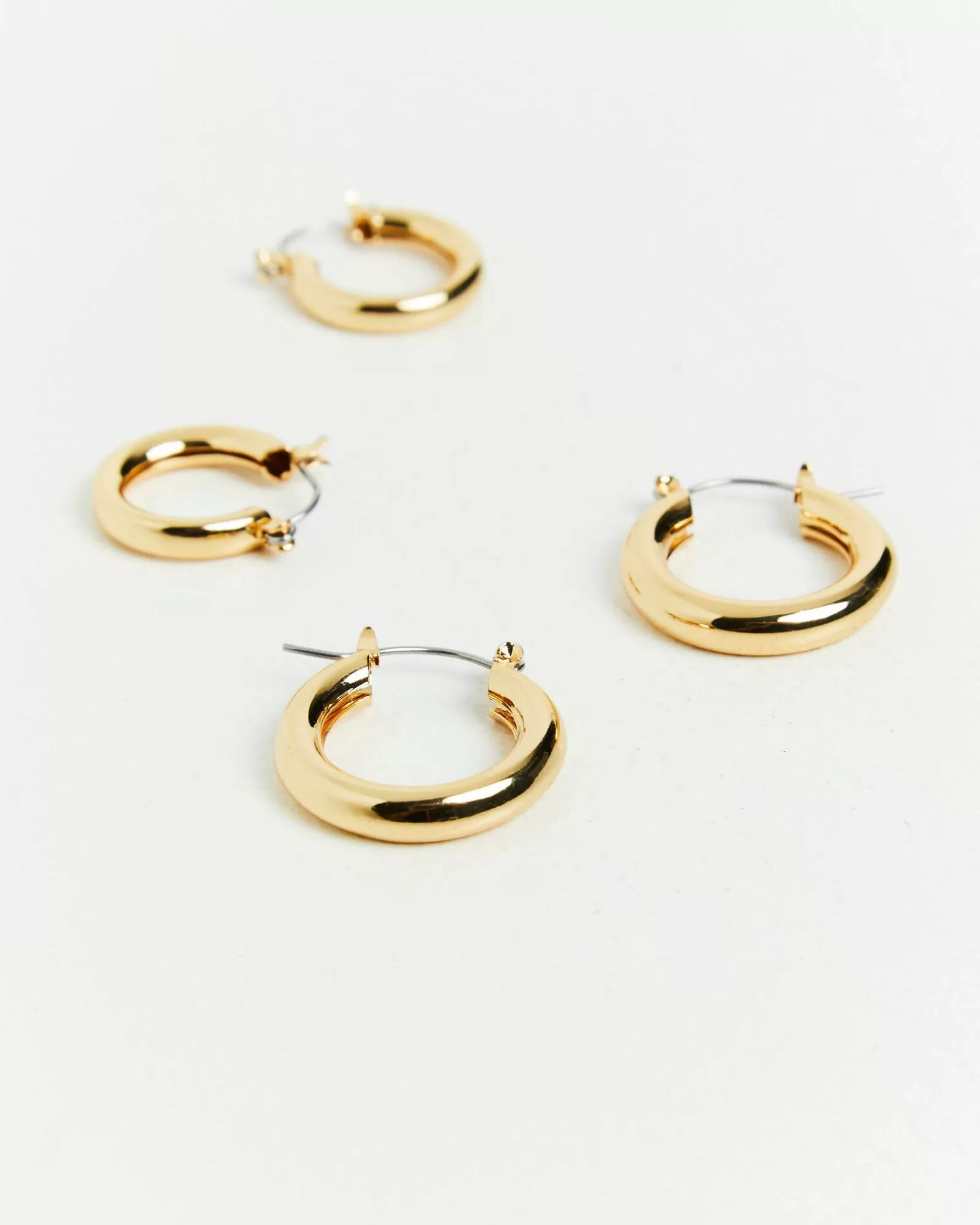 Sale ALICE IN THE EVE 14K Classic Hoops Set Gold Plated