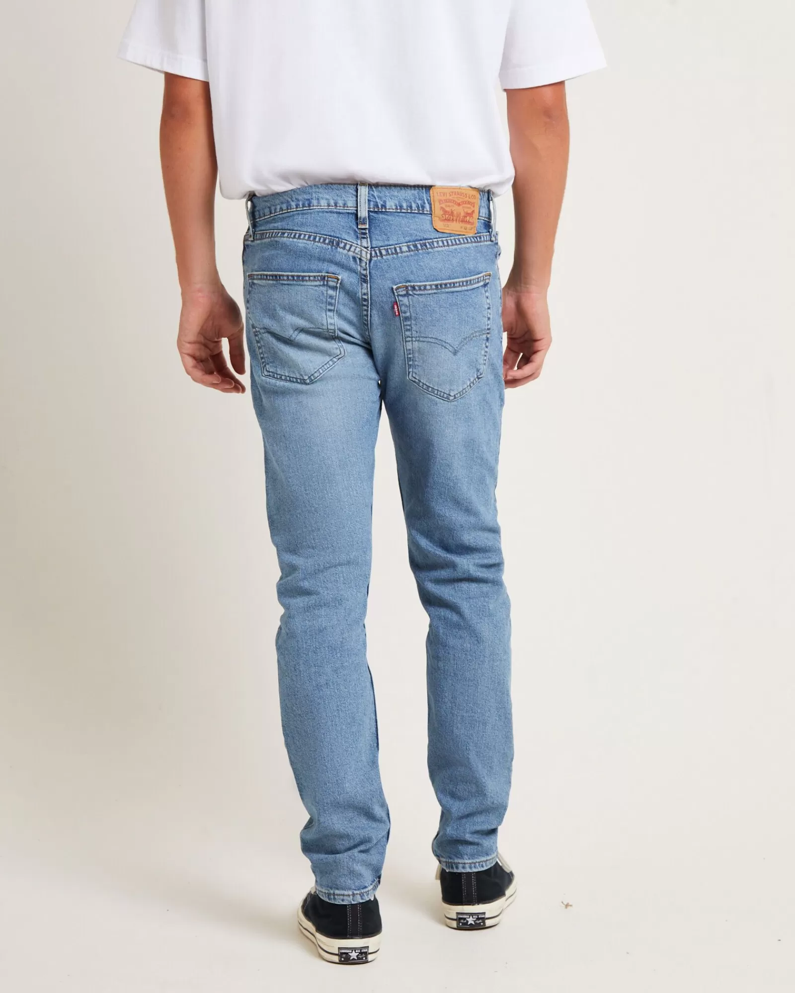 Hot LEVIS 512 Slim Taper Denim Jeans Dolf Sundown In Blue