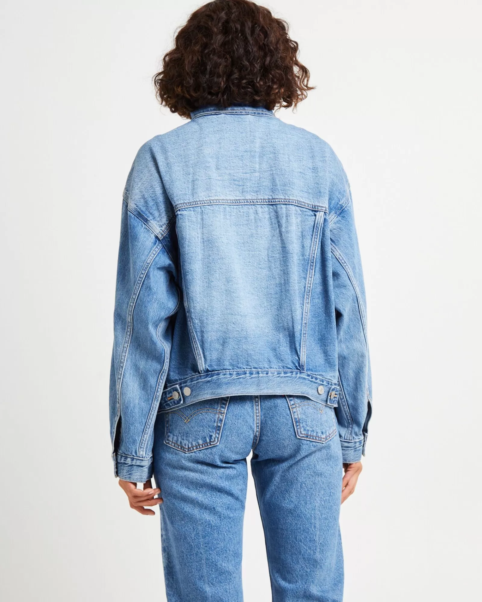 Online LEVIS 90S Trucker Denim Jacket Soft As Butter Mid Blue