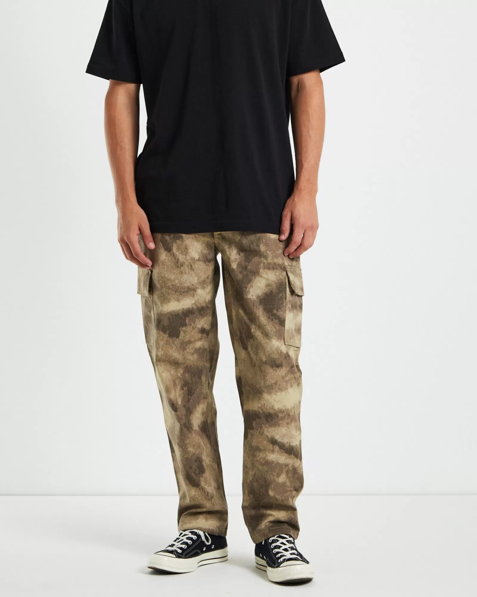 New TAIKAN Abstract Camo Cargo Pants