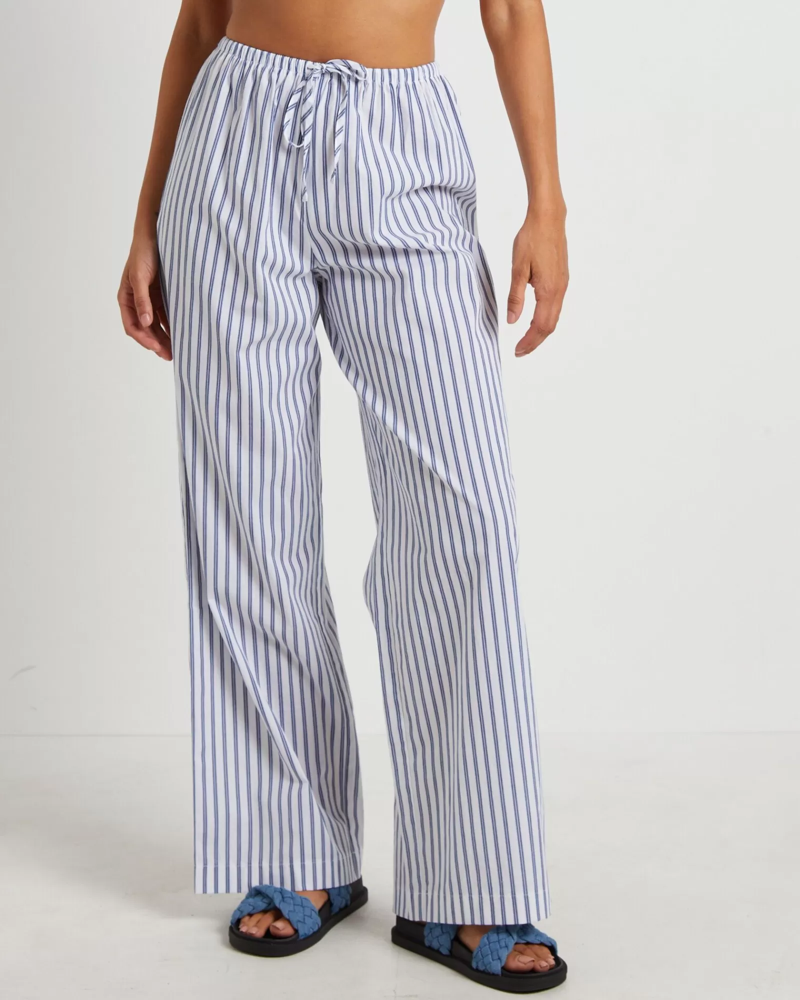 Best SUBTITLED Adeline Pants In White Stripe