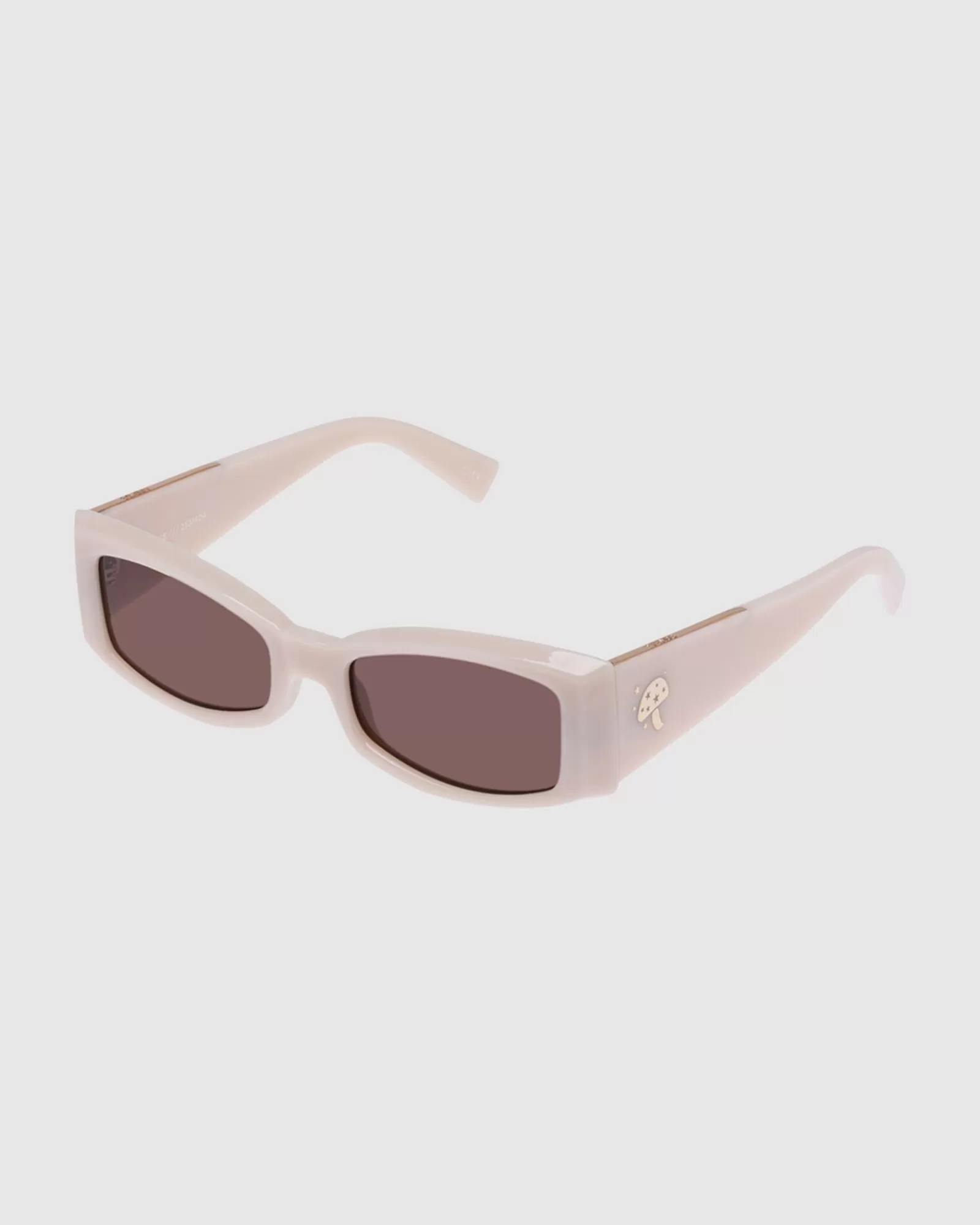 Best Sale LE SPECS Afends X Pretense Sunglasses Off White