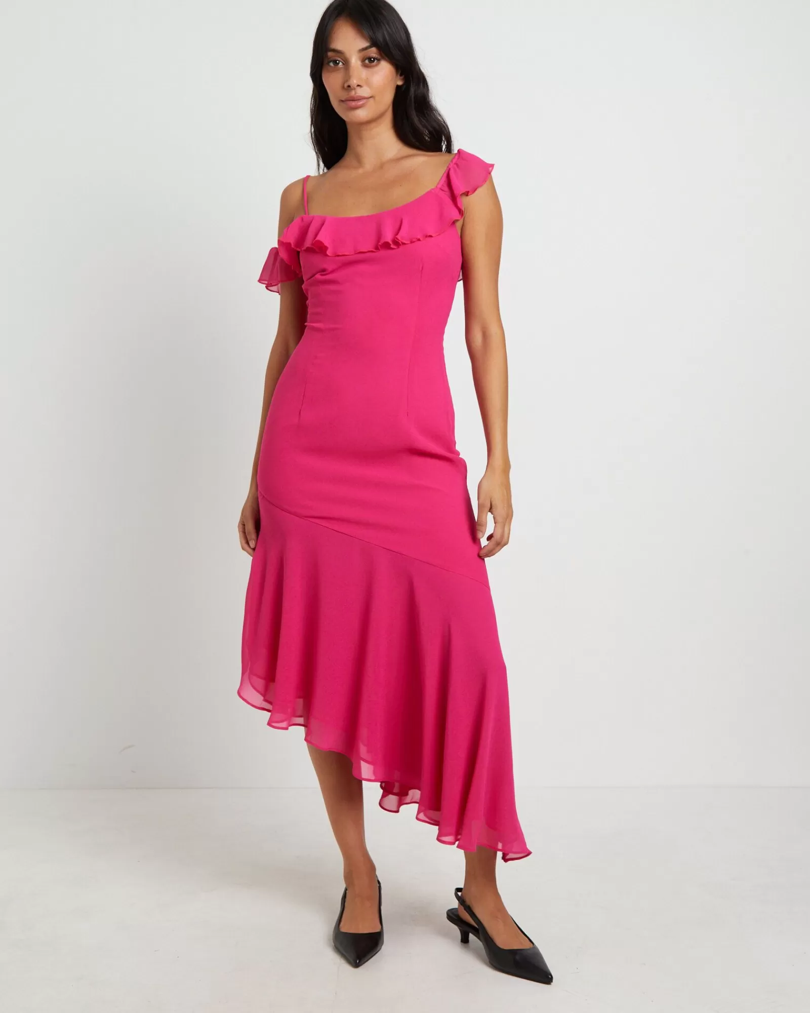 Fashion CHARLIE HOLIDAY Alexandra Maxi Dress In Pink