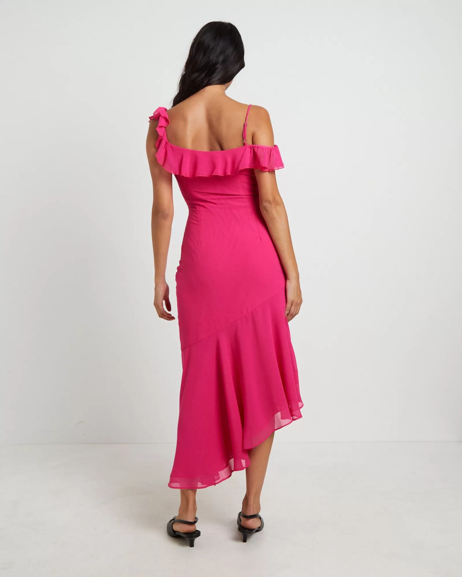 Fashion CHARLIE HOLIDAY Alexandra Maxi Dress In Pink