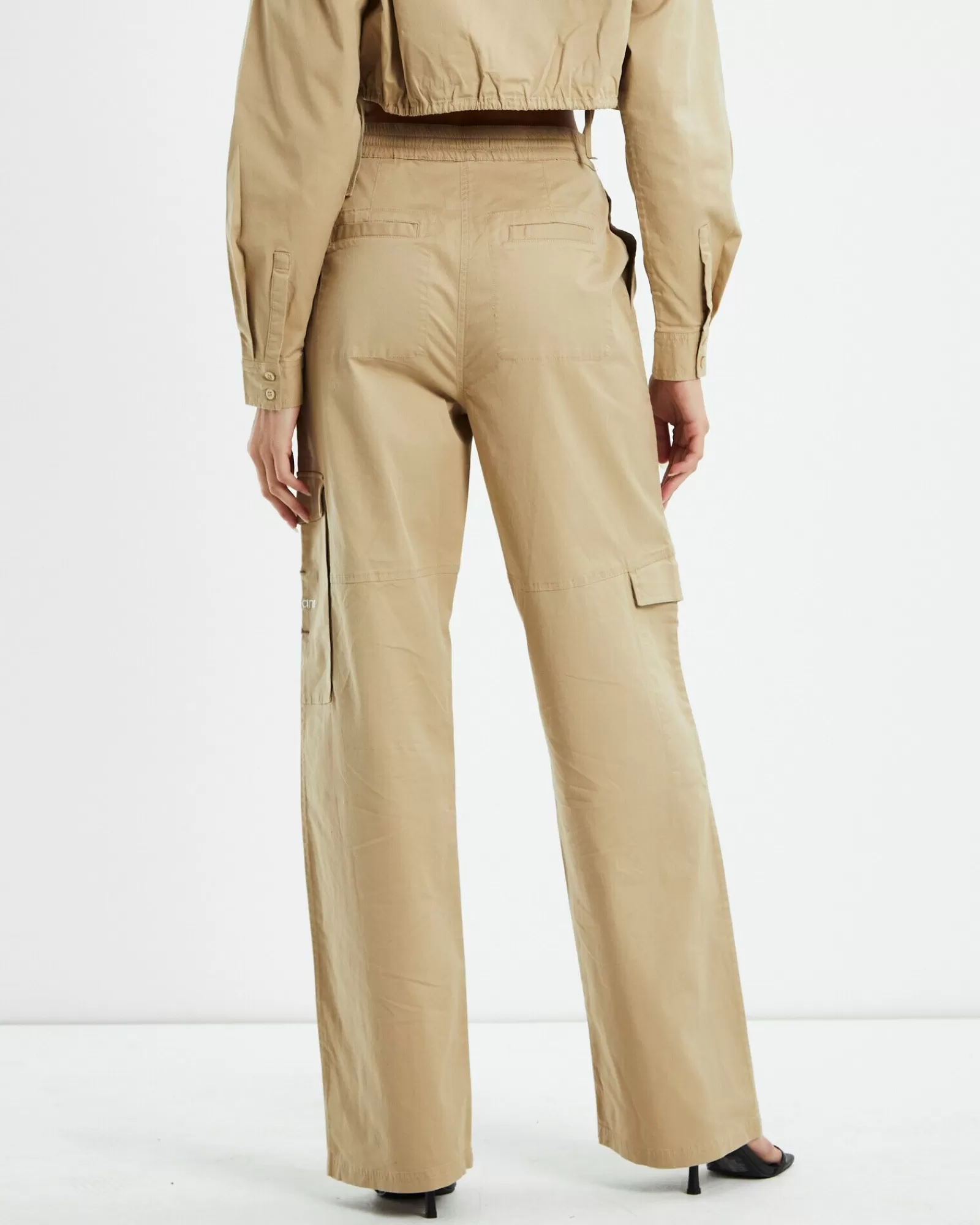 Cheap CALVIN KLEIN Archival Monologo Cargo Pants Nude