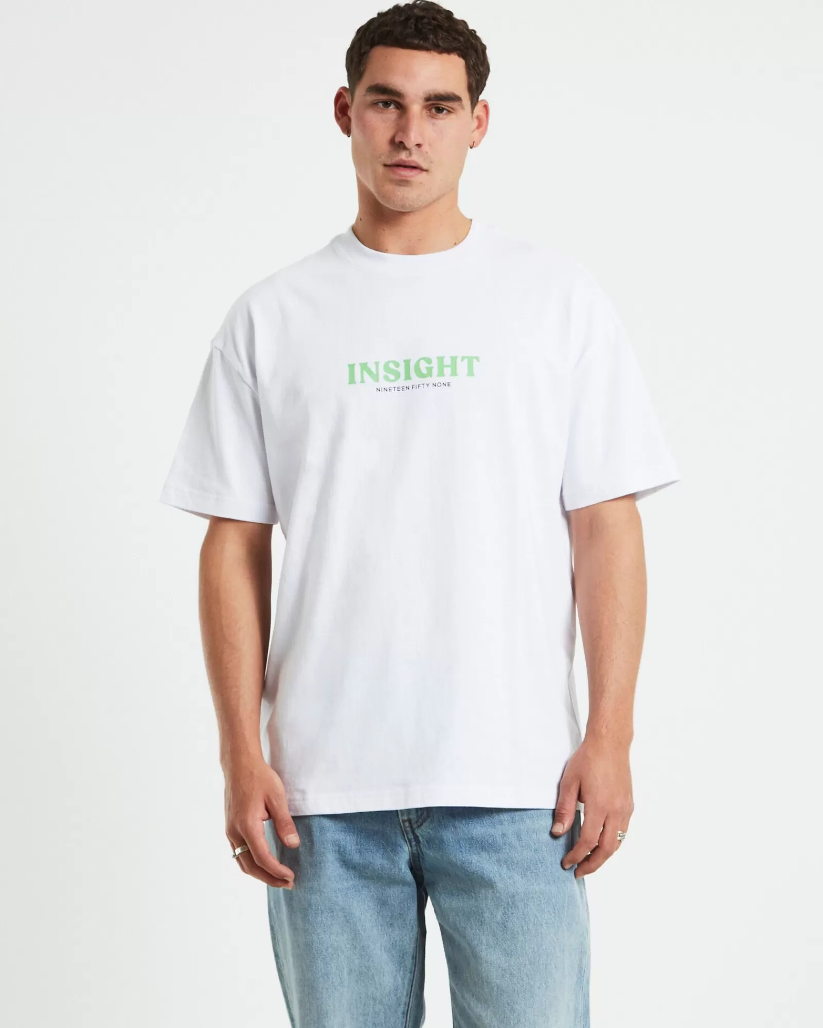 New INSIGHT Atom Short Sleeve T-Shirt In White