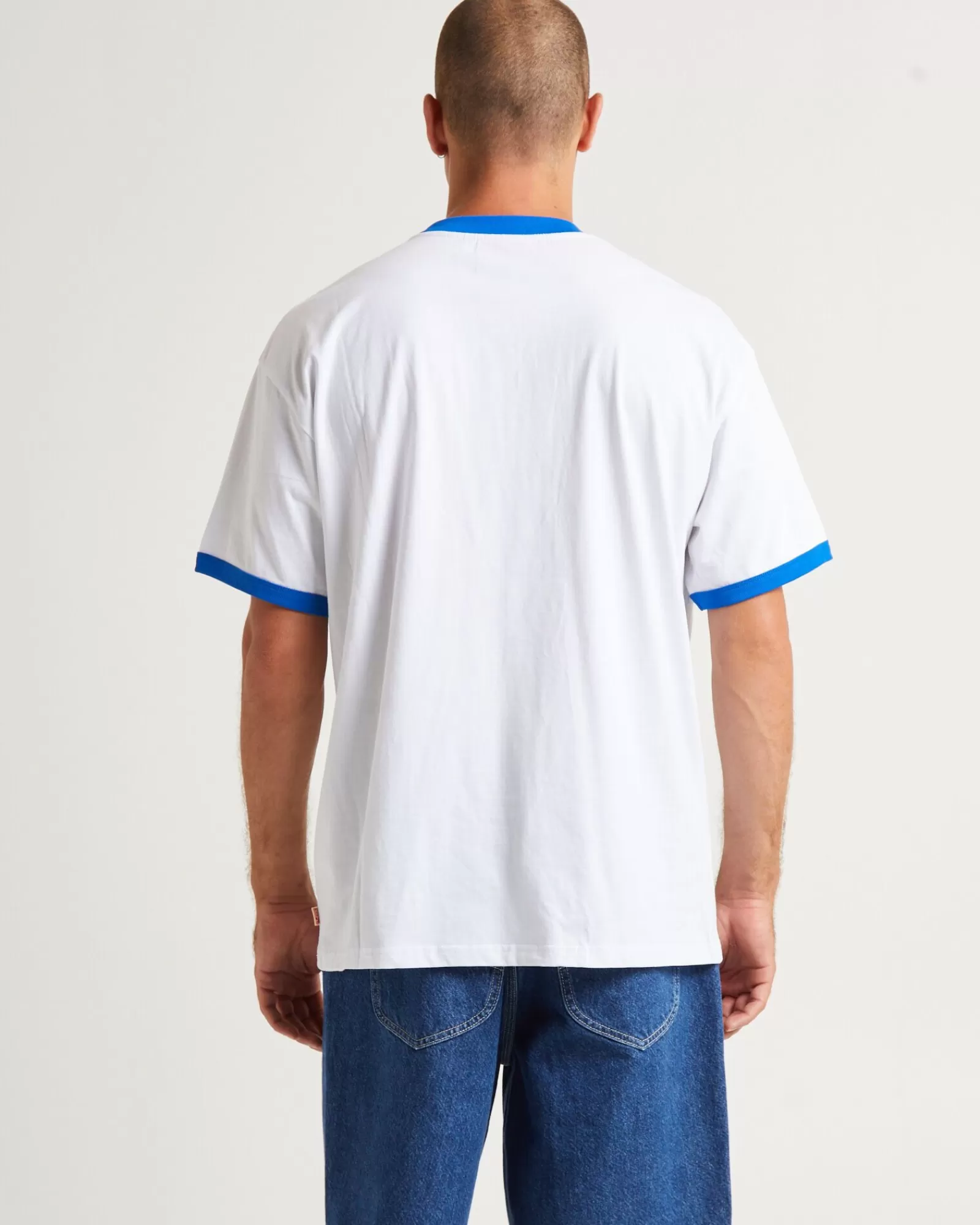 Sale RUSTY B Line Flo Short Sleeve T-Shirt White