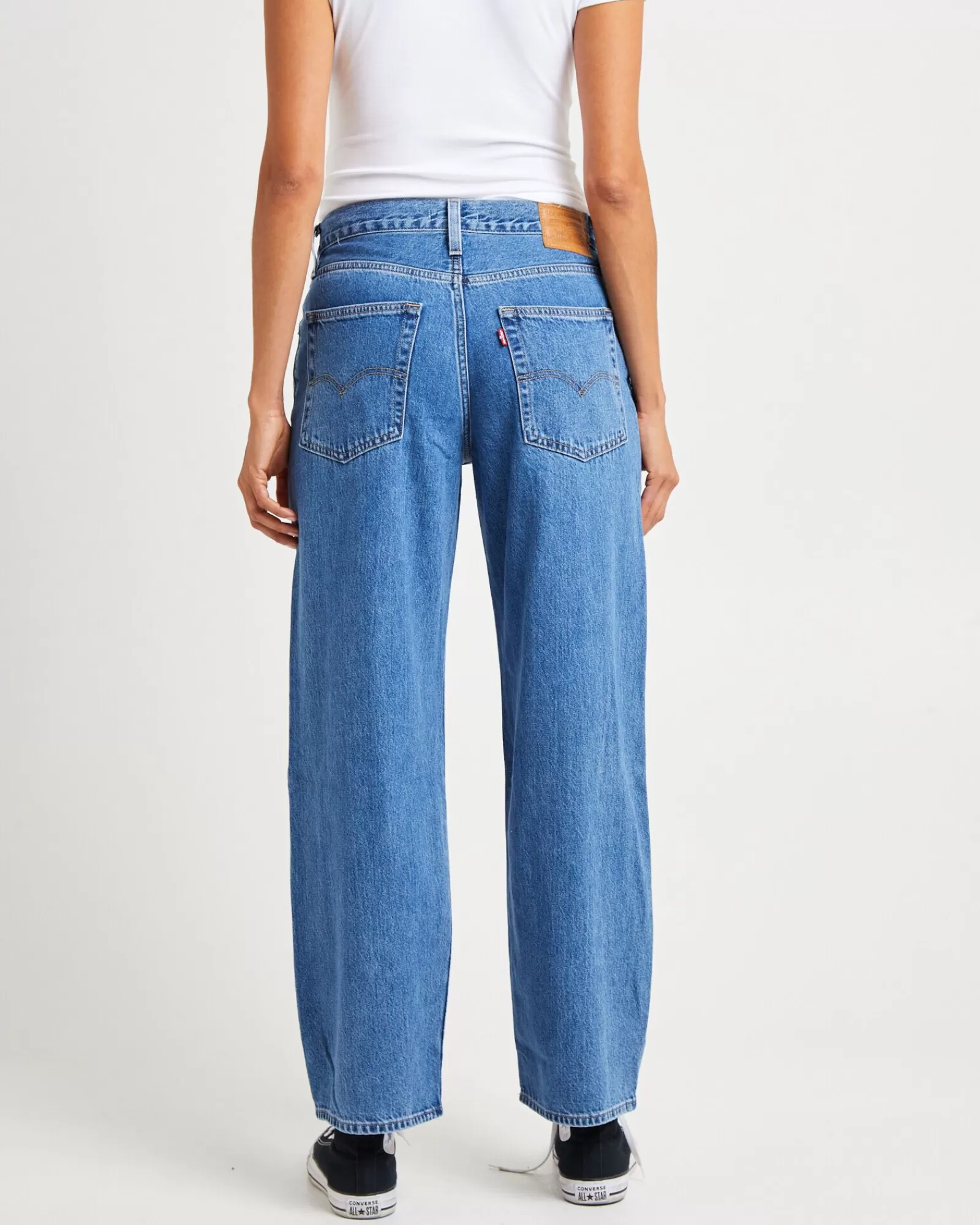 Best LEVIS Baggy Dad Jeans Hold My Purse Blue