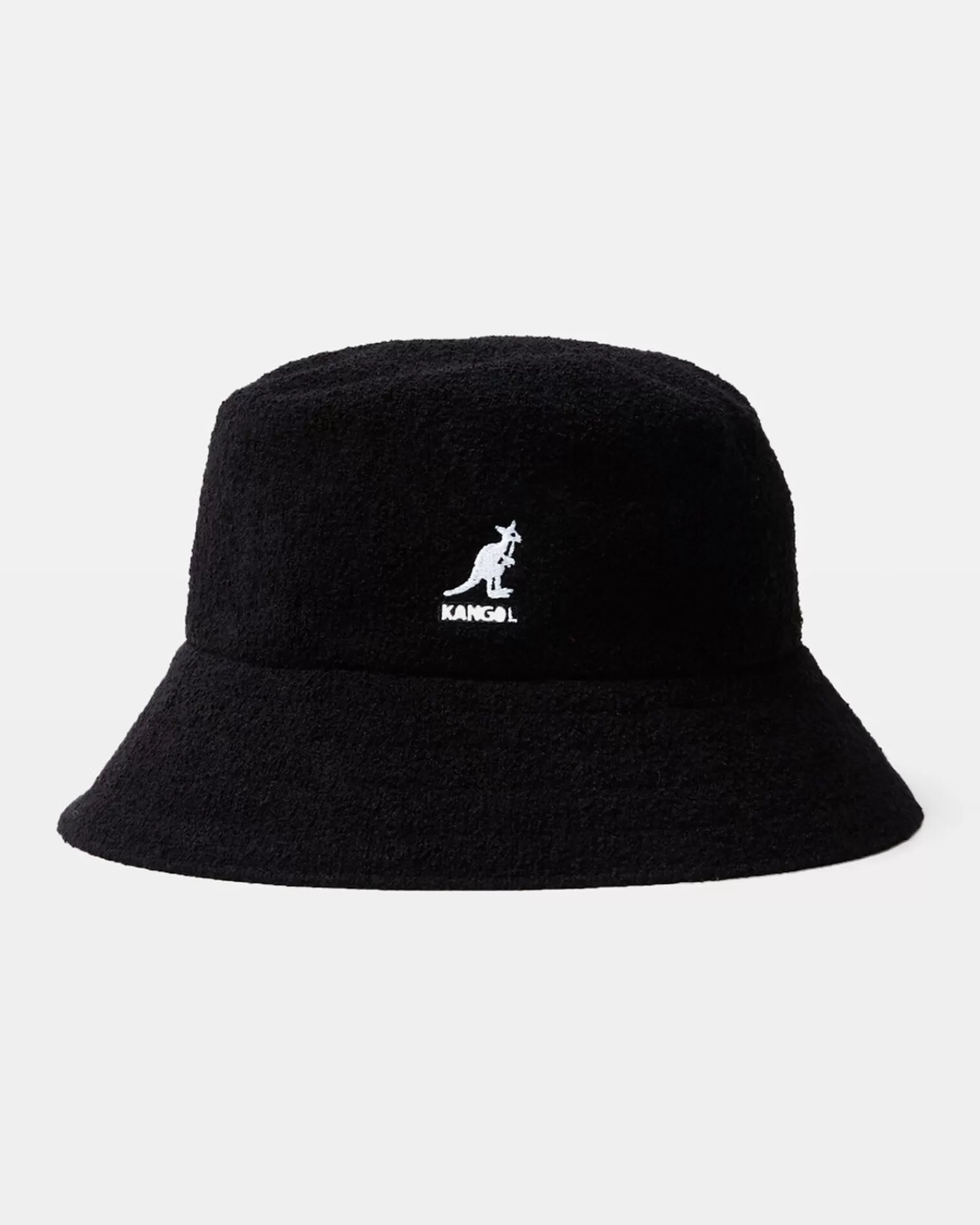 New KANGOL Bermuda Bucket Hat Black