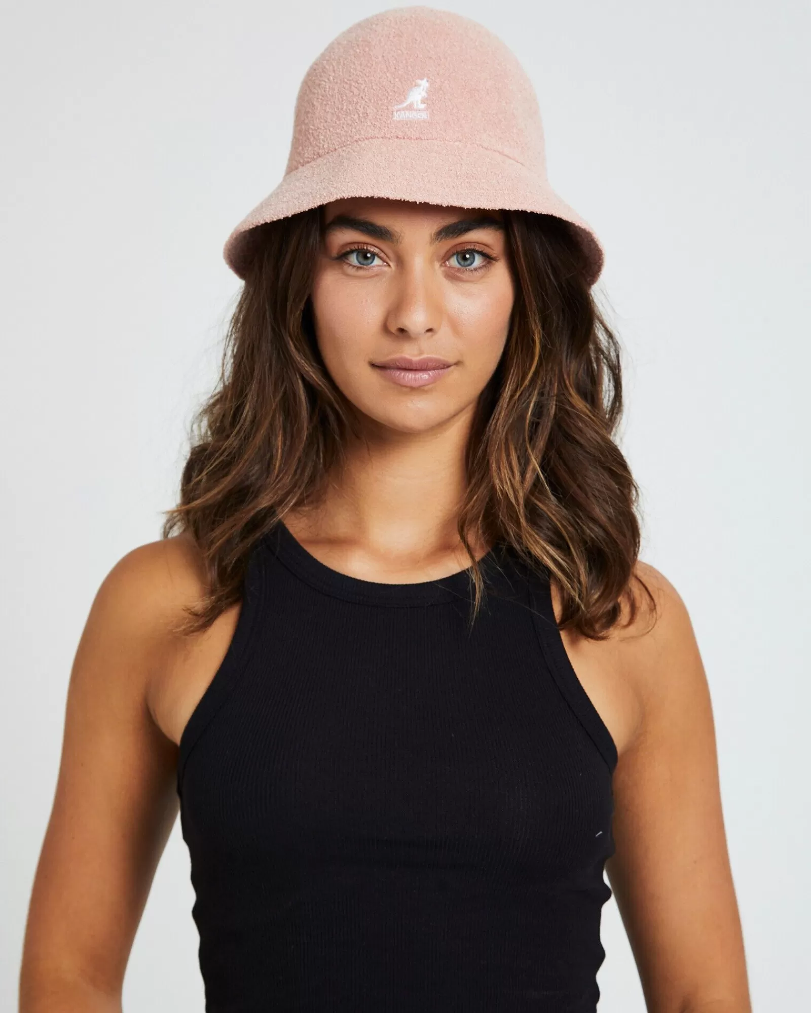 Clearance KANGOL Bermuda Casual Hat Dusty Rose