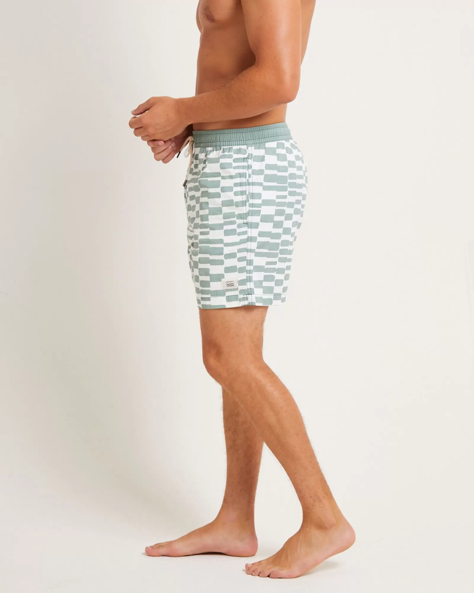 Clearance ARVUST Blocker 16" Volley Boardshorts In Marine Green