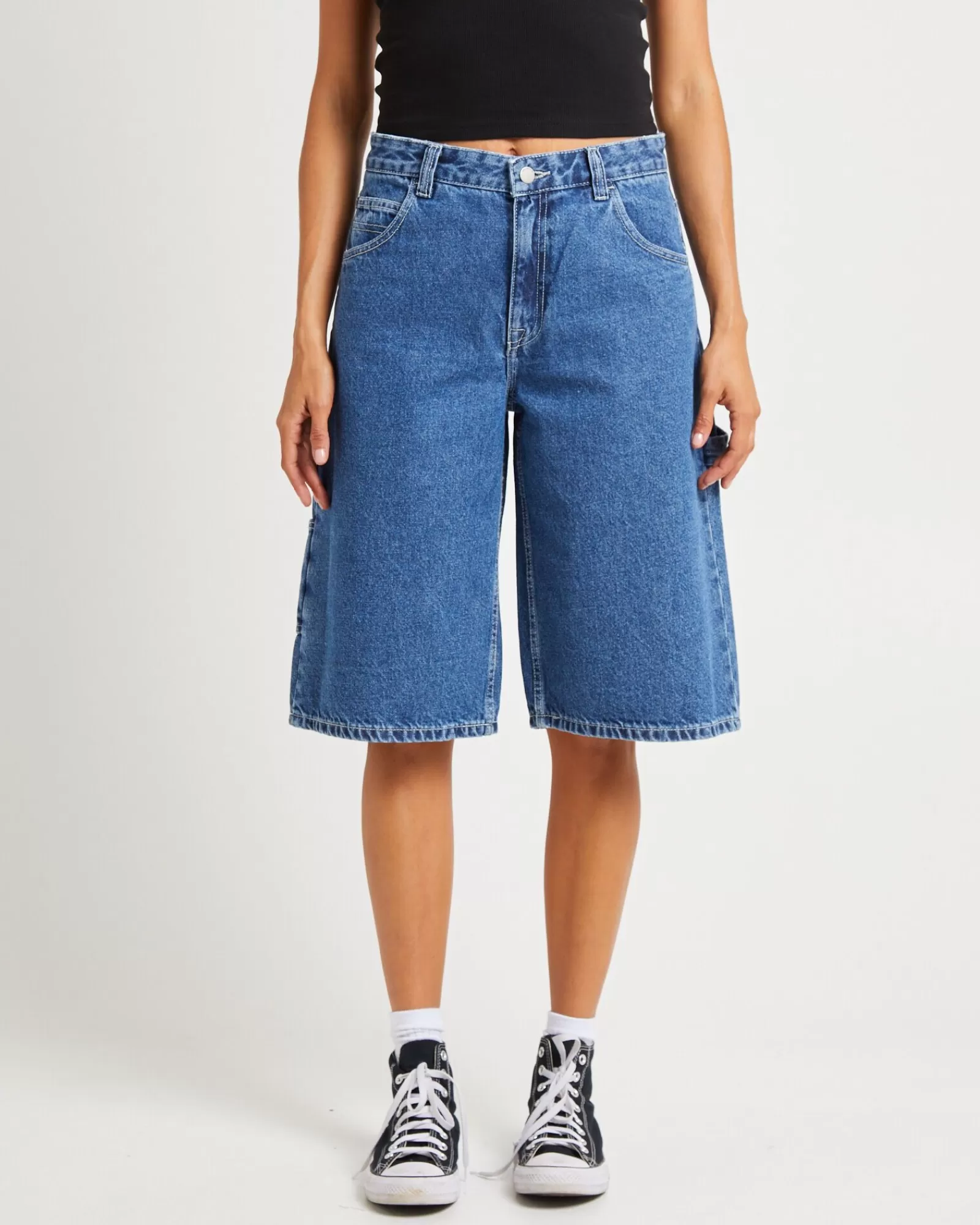 Best Sale DR DENIM Bree Worker Denim Shorts