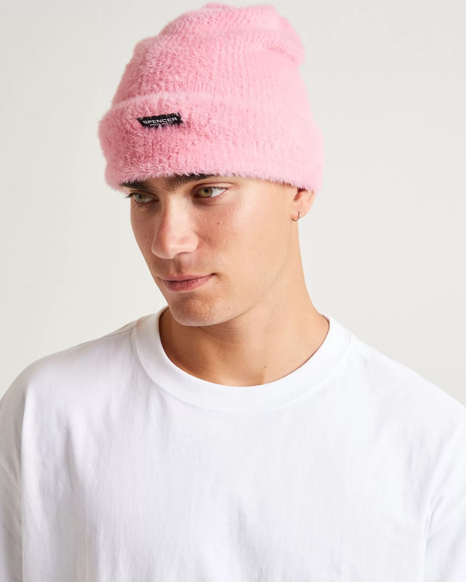 Store SPENCER PROJECT Burnside Fluffy Beanie Pink