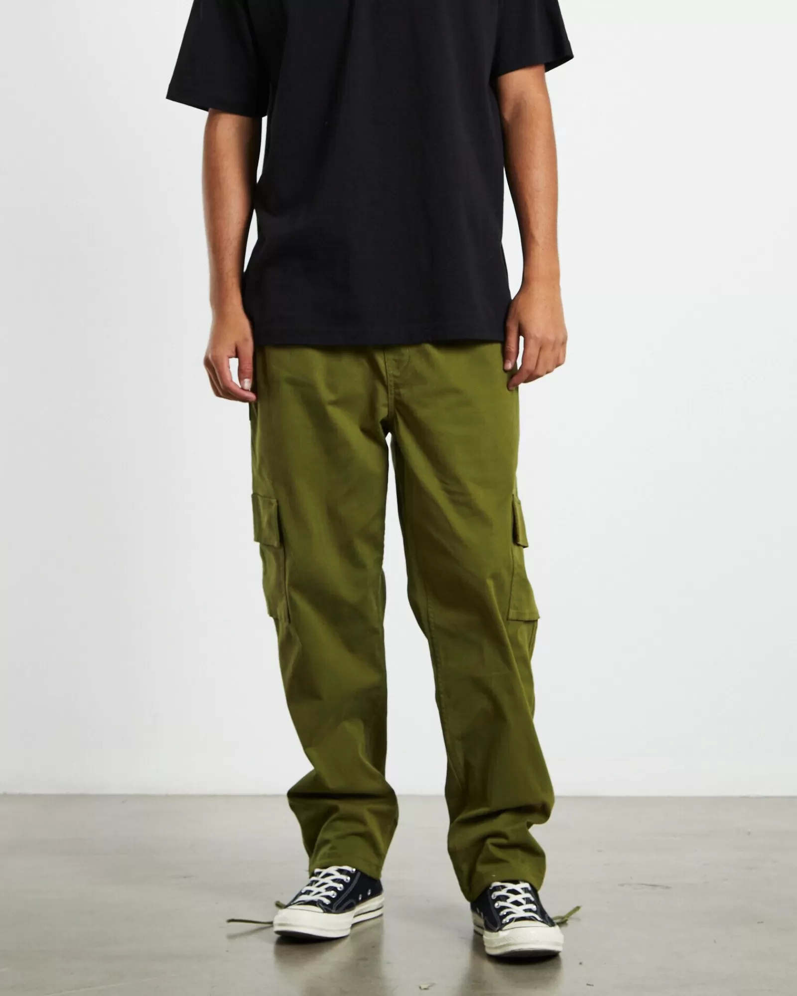 Clearance TAIKAN Cargo Pants Olive Green