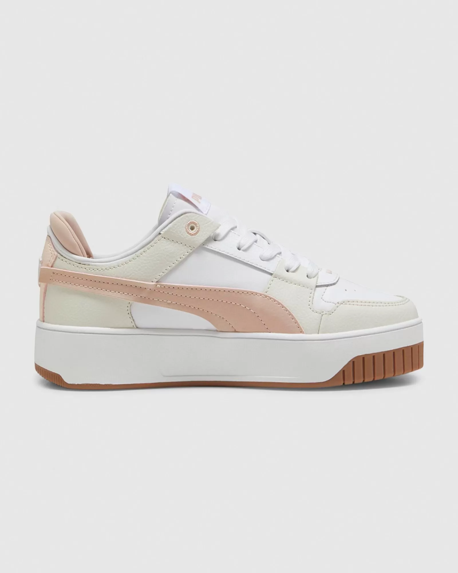 Cheap PUMA Carina Street Vtg Sneakers In White/Rose Quartz