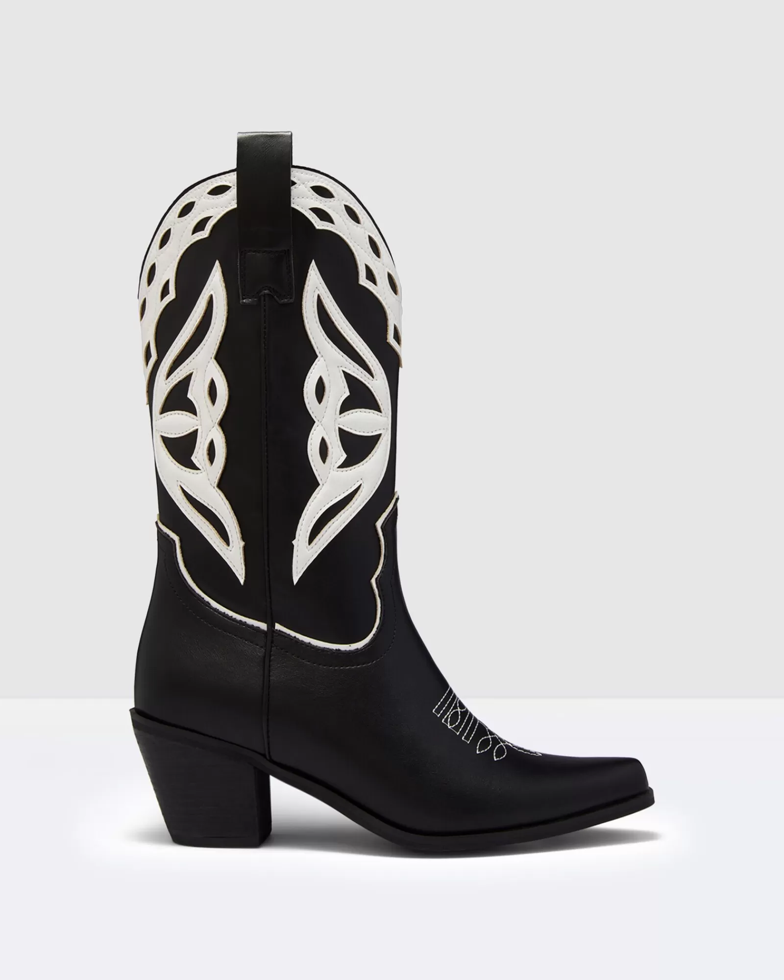 Fashion THERAPY Chicago Boots Black/White