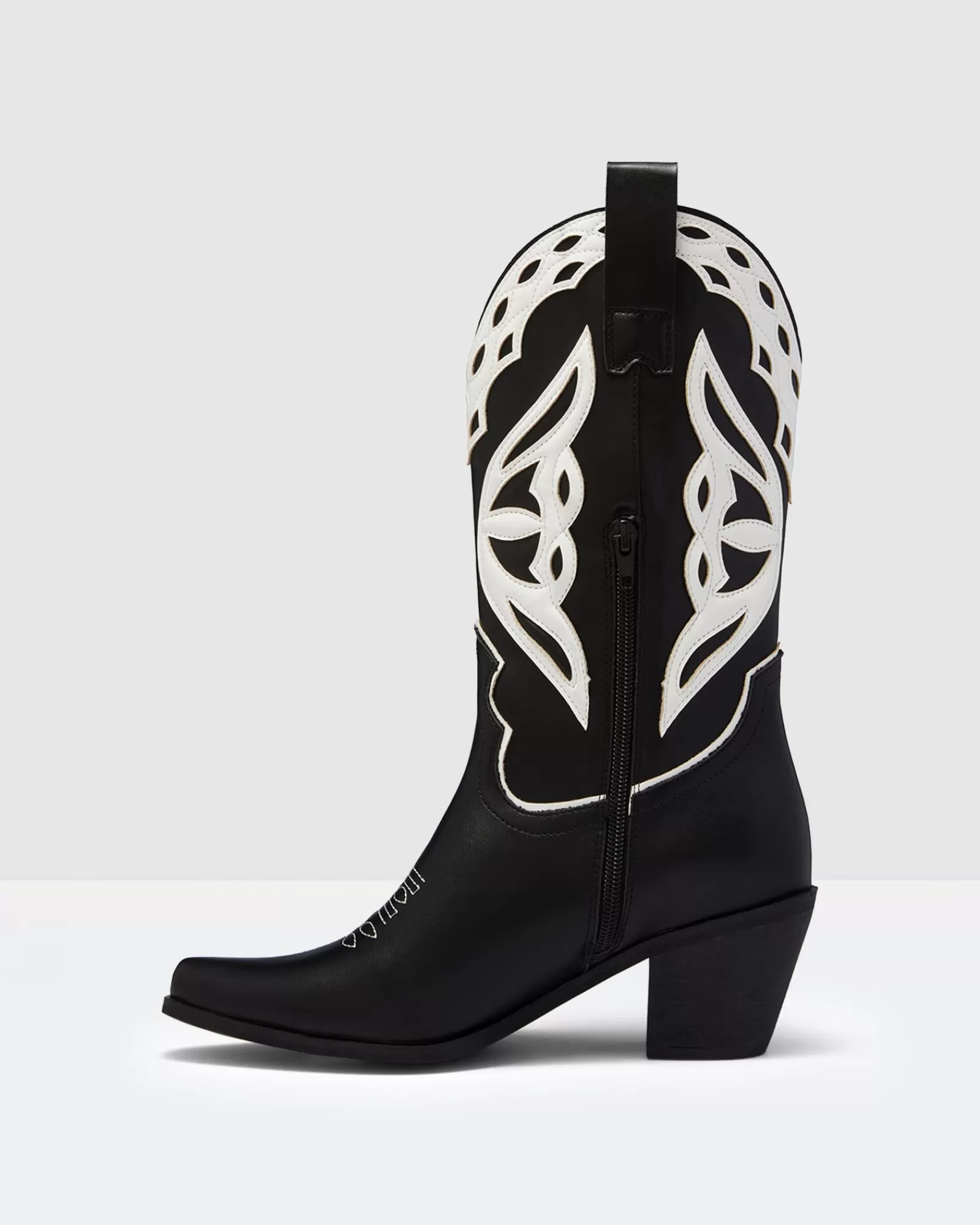 Fashion THERAPY Chicago Boots Black/White