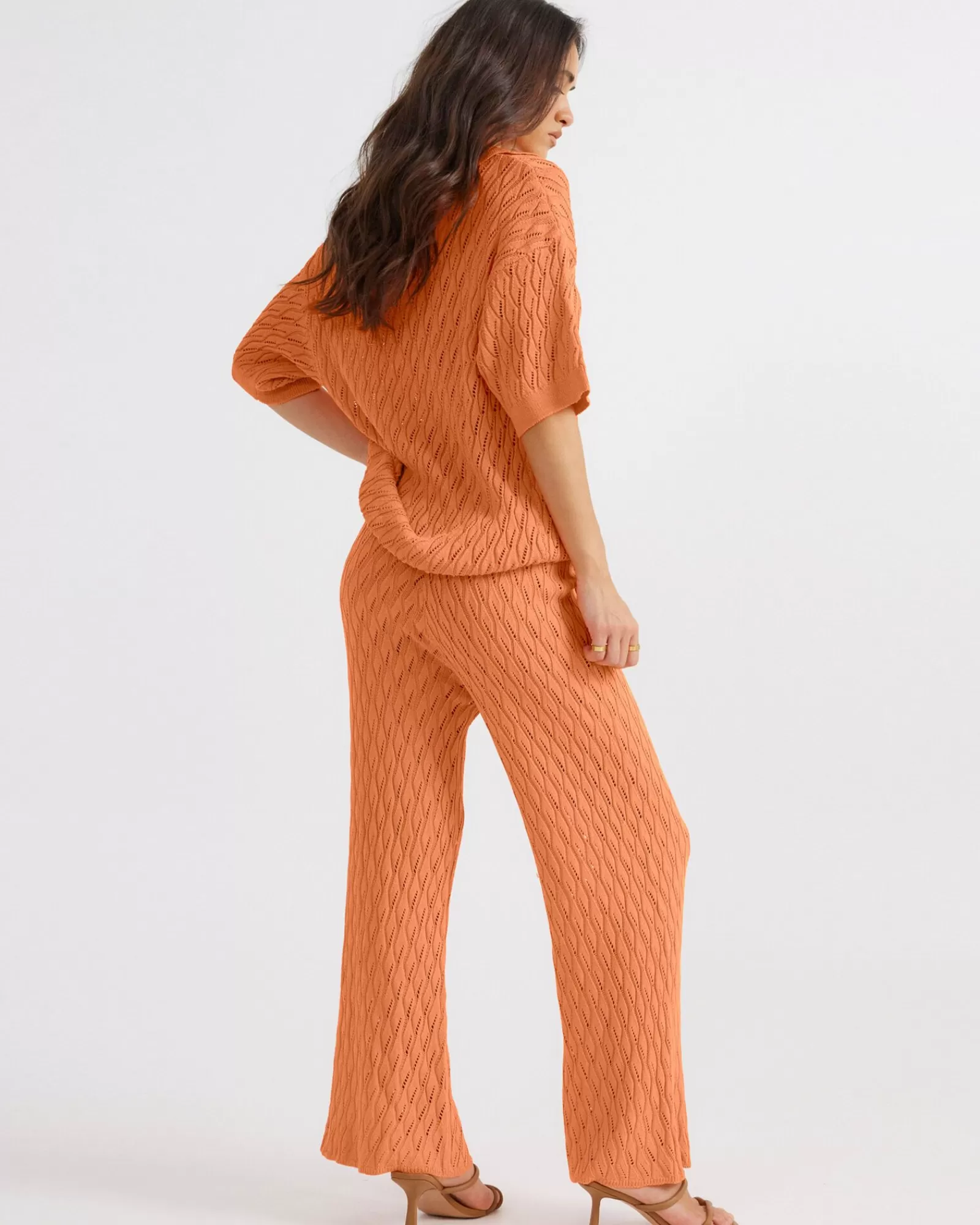 Cheap SNDYS Claire Pants In Orange