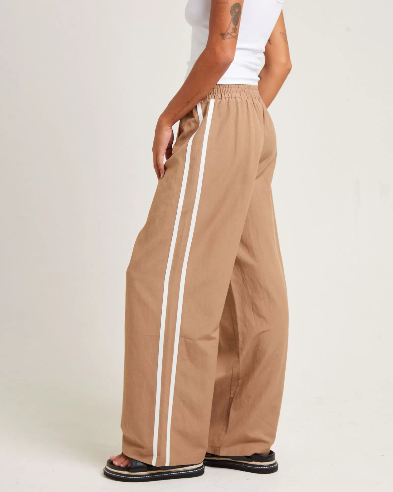 Best SUBTITLED Cobi Cotton Sports Pants Caramel