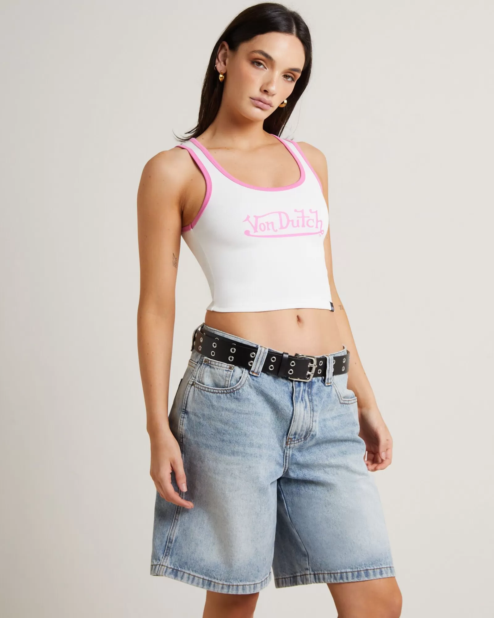 Online VON DUTCH Contrast Tank Top