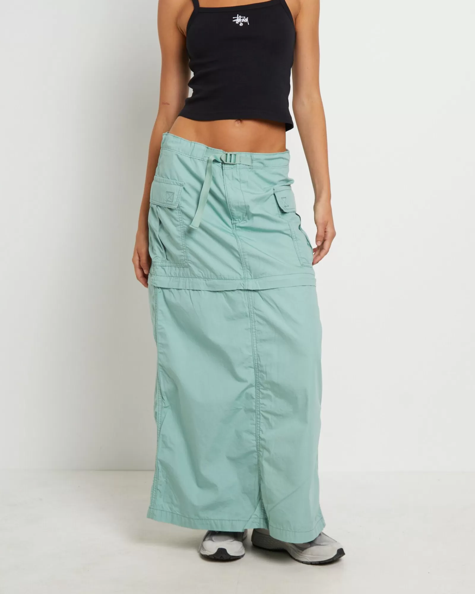 Store LEVIS Convertible Cargo Skirt In Granite Green