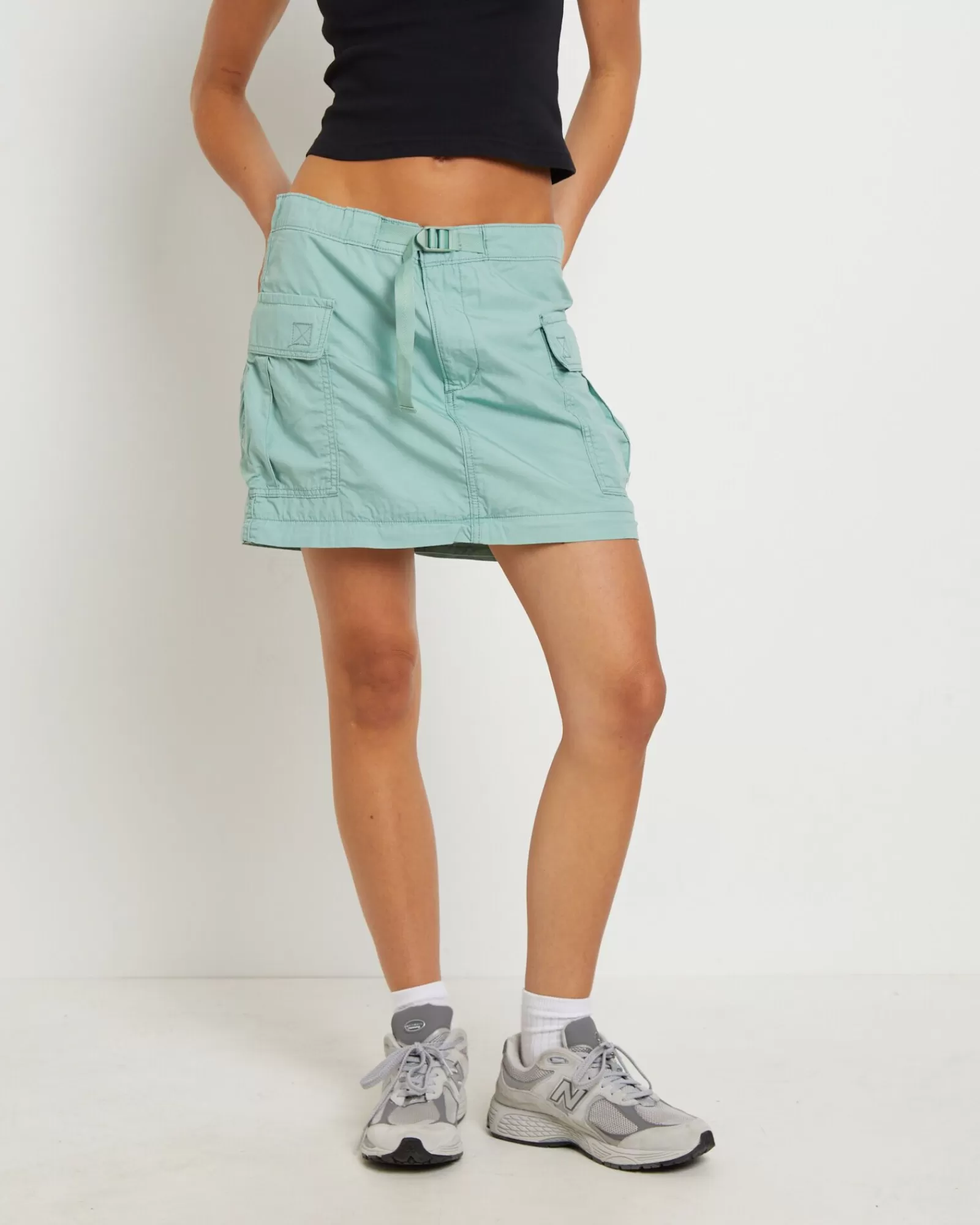 Store LEVIS Convertible Cargo Skirt In Granite Green