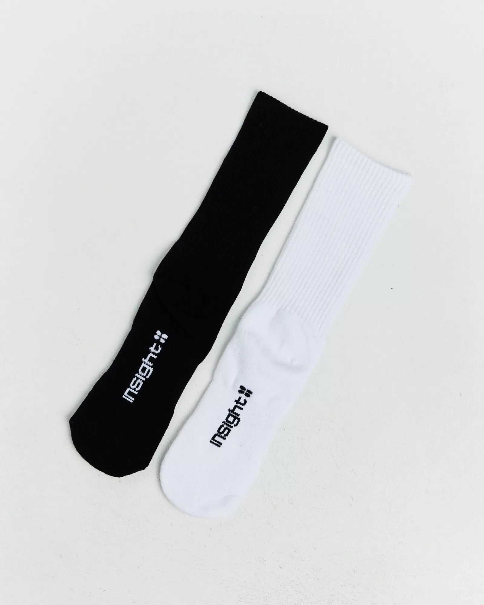 Discount INSIGHT Core Crew Socks 2 Pack White/Black