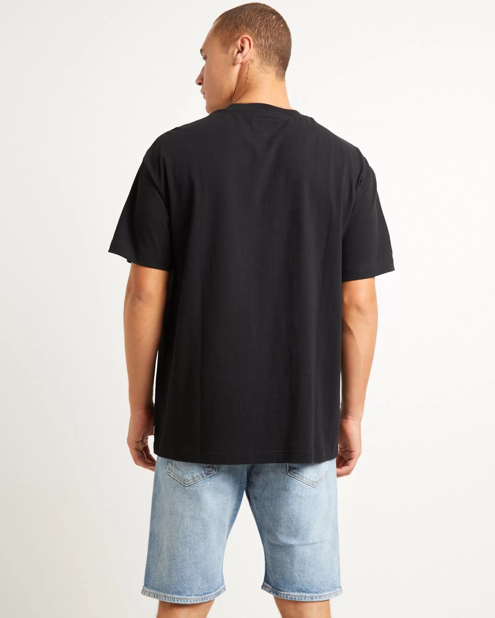 Shop SPENCER PROJECT Court Short Sleeve T-Shirt In Black