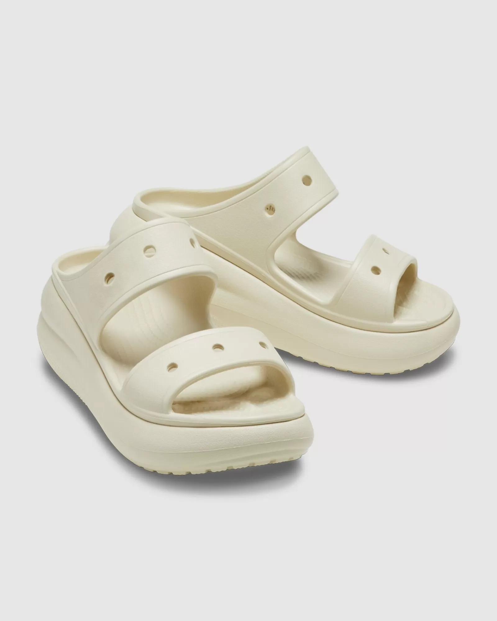 Best CROCS Crush Sandals Bone