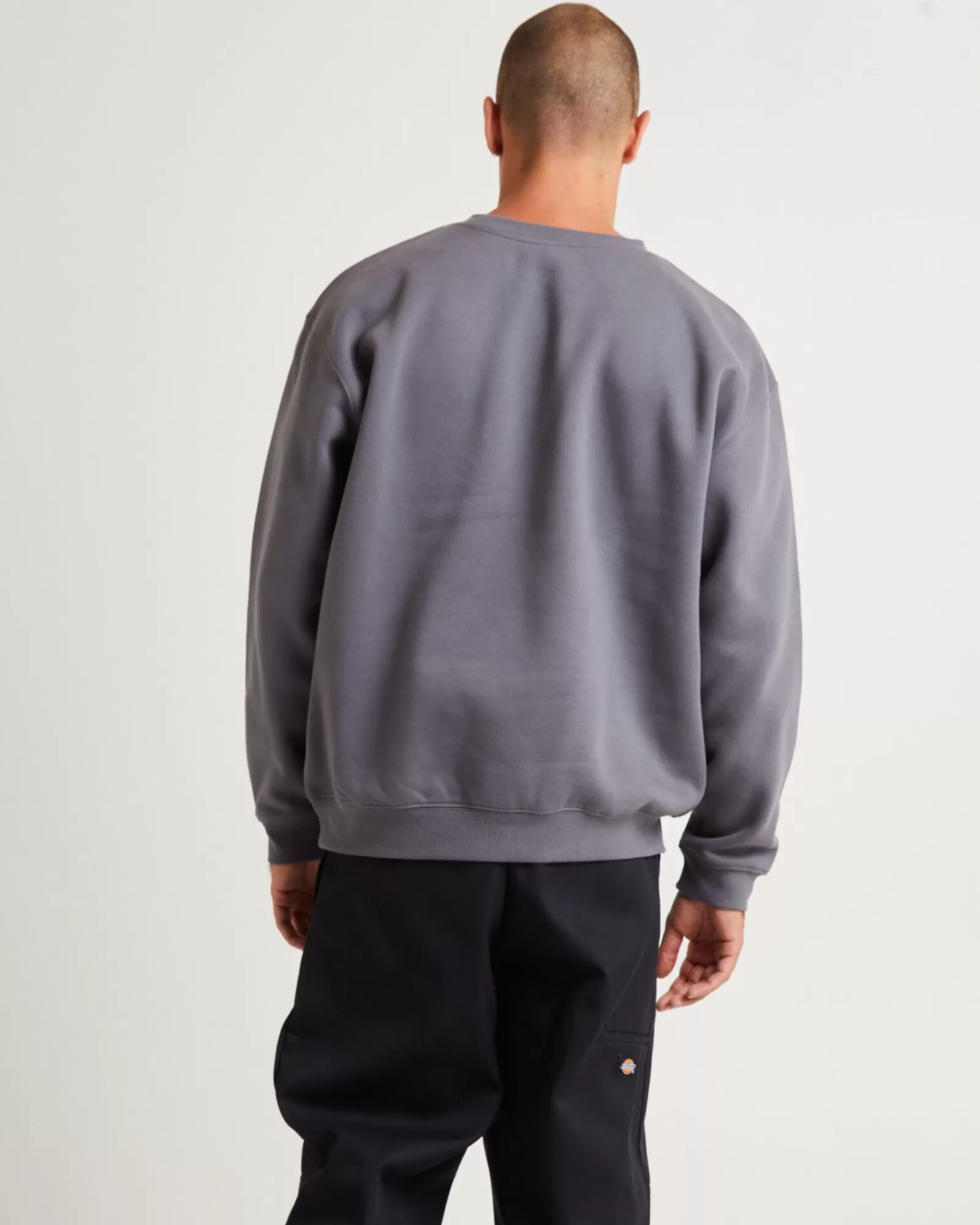 Store FORMER Crux Tribute Crew Jumper Iron Grey