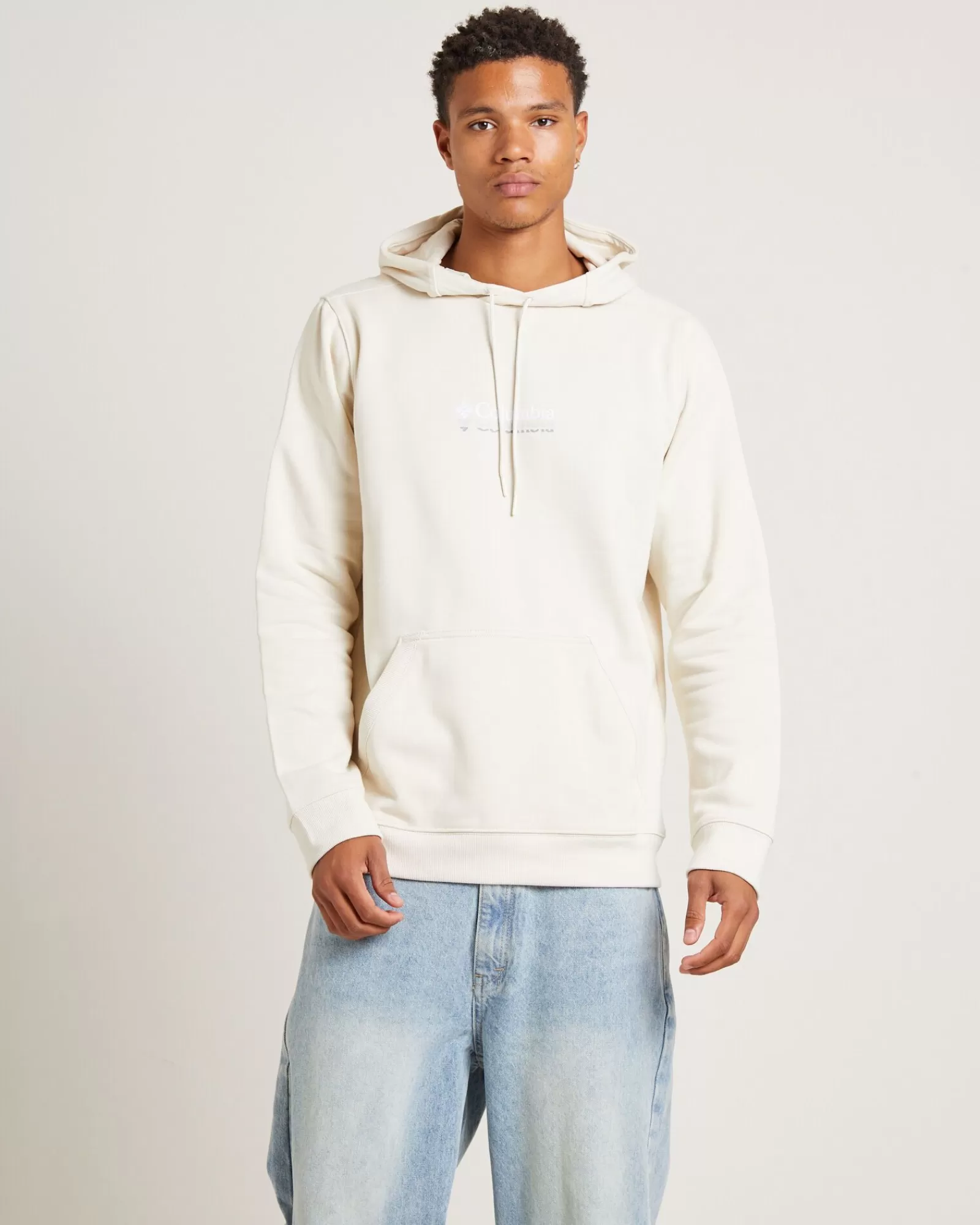 Store COLUMBIA Csc Basic Logo Li Hoodie In Chalk