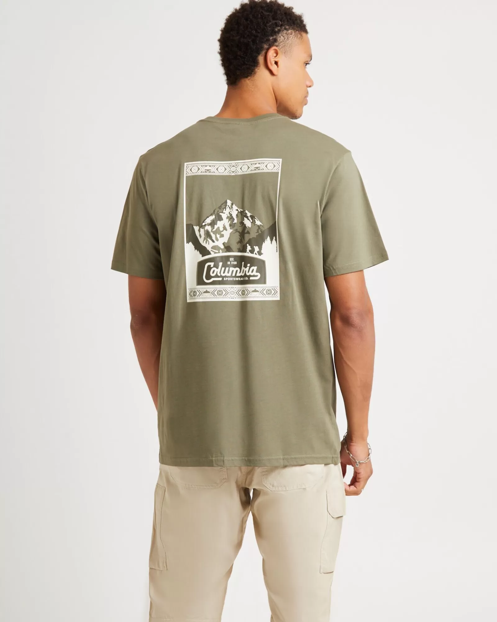 Best COLUMBIA Csc Seasonal Logo Tee Stone Green