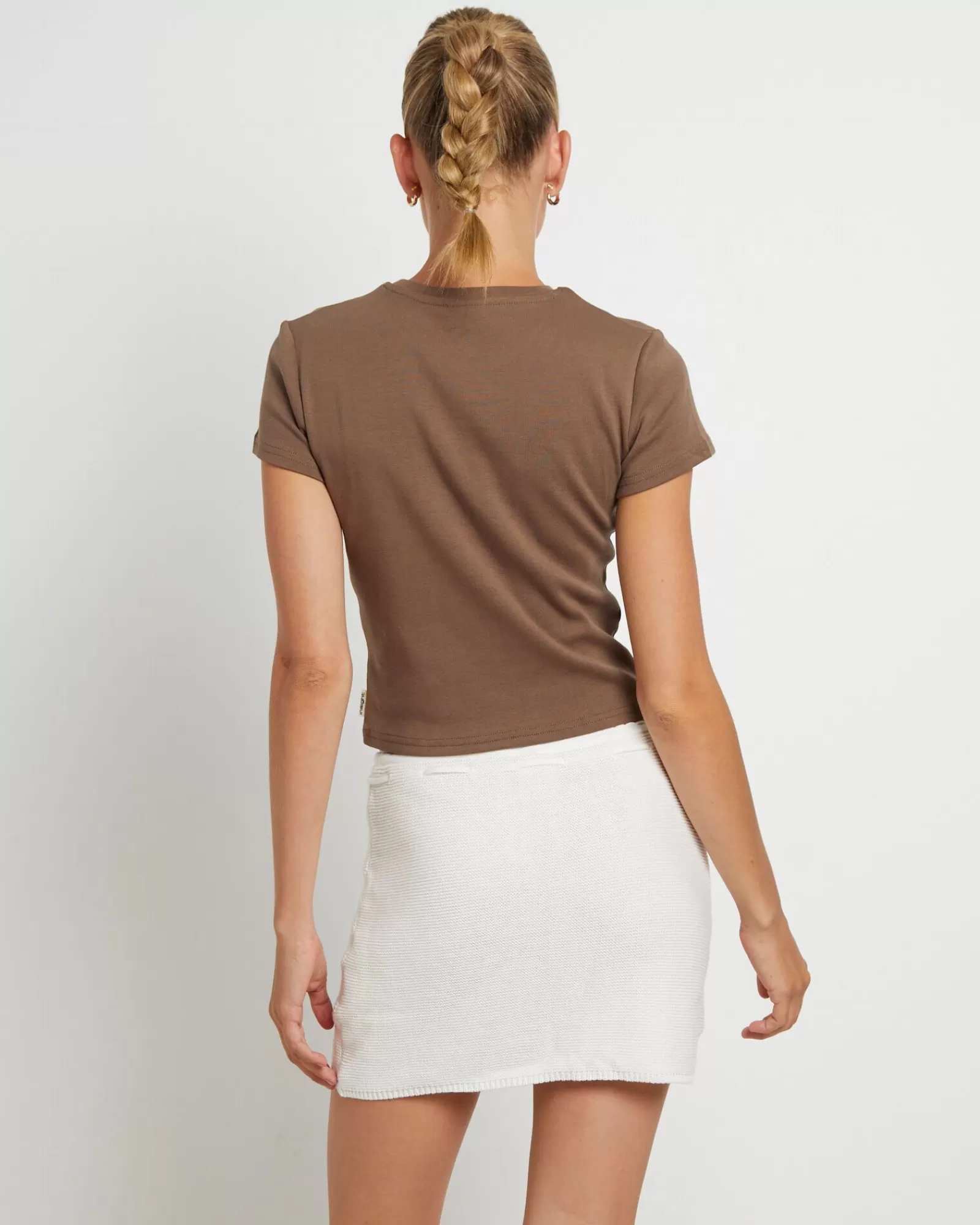 Sale INSIGHT Dazed & Confused Baby Tee In Chocolate