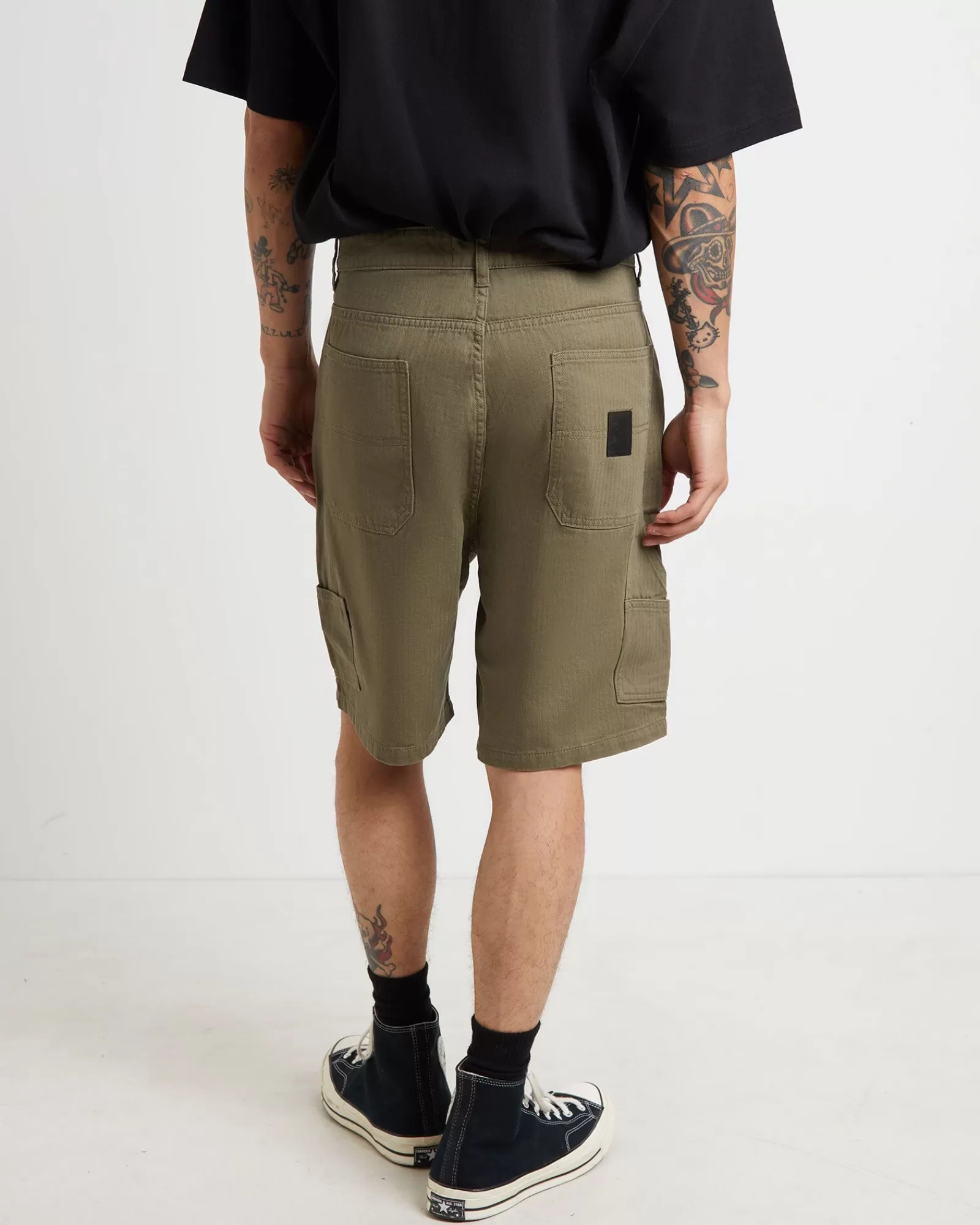 Cheap FORMER Distent Walkshorts In Cadet Green