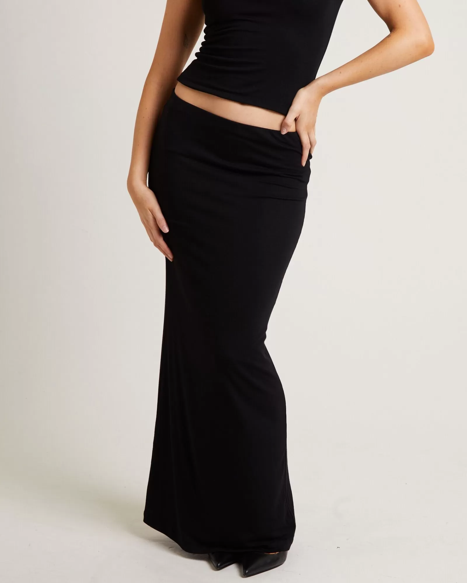 Clearance ALICE IN THE EVE Dom Slinky Hipster Maxi Skirt