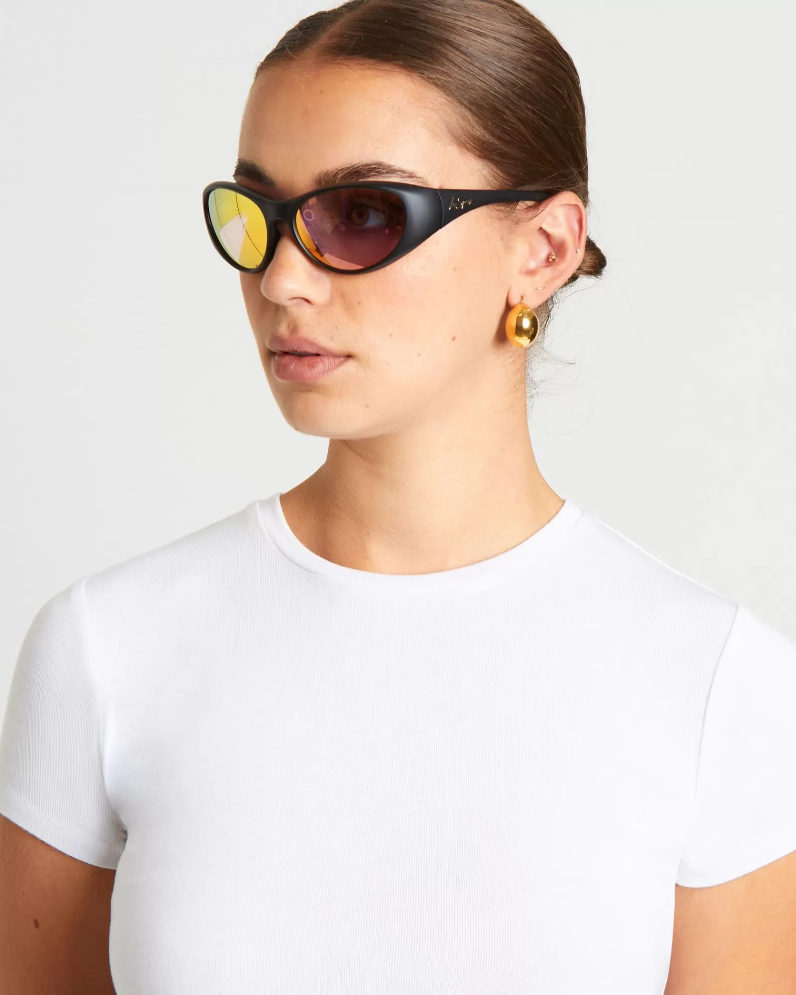 Store LE SPECS Dotcom Sunglasses In Black