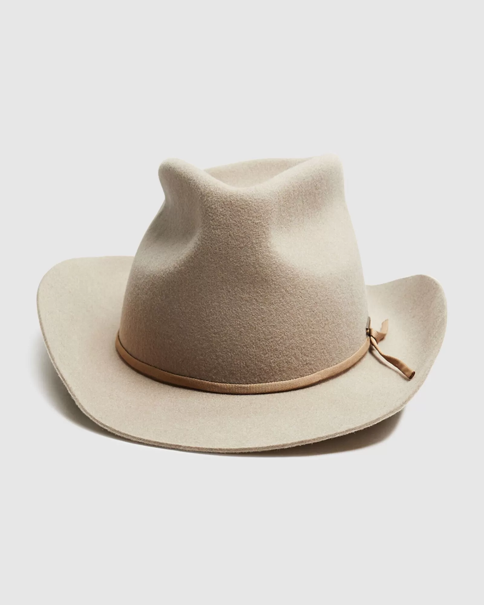 Shop BRIXTON Duke Cowboy Hat Timber Wolf