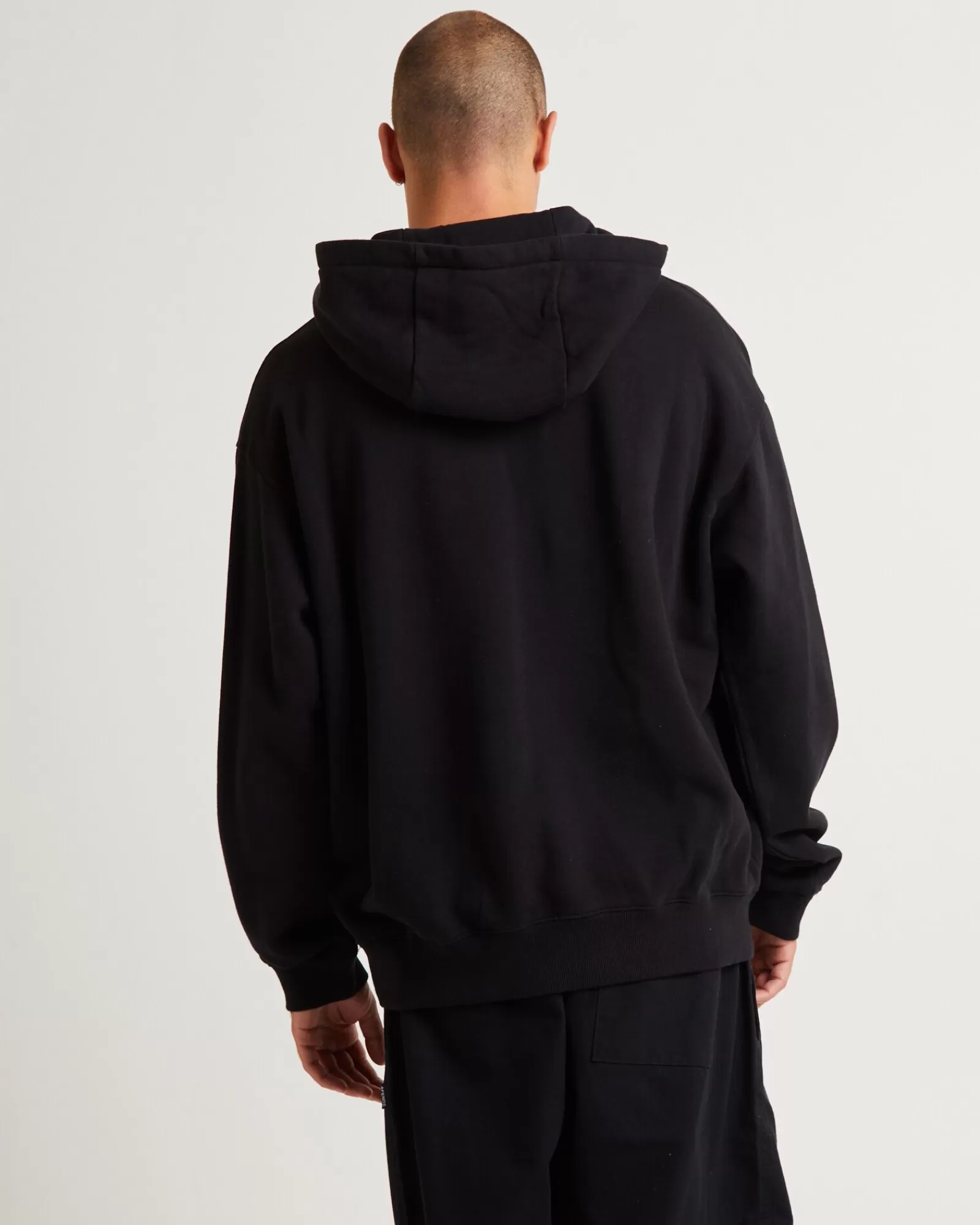 Discount AFENDS Enjoyment Recycled Pull On Hoodie Black