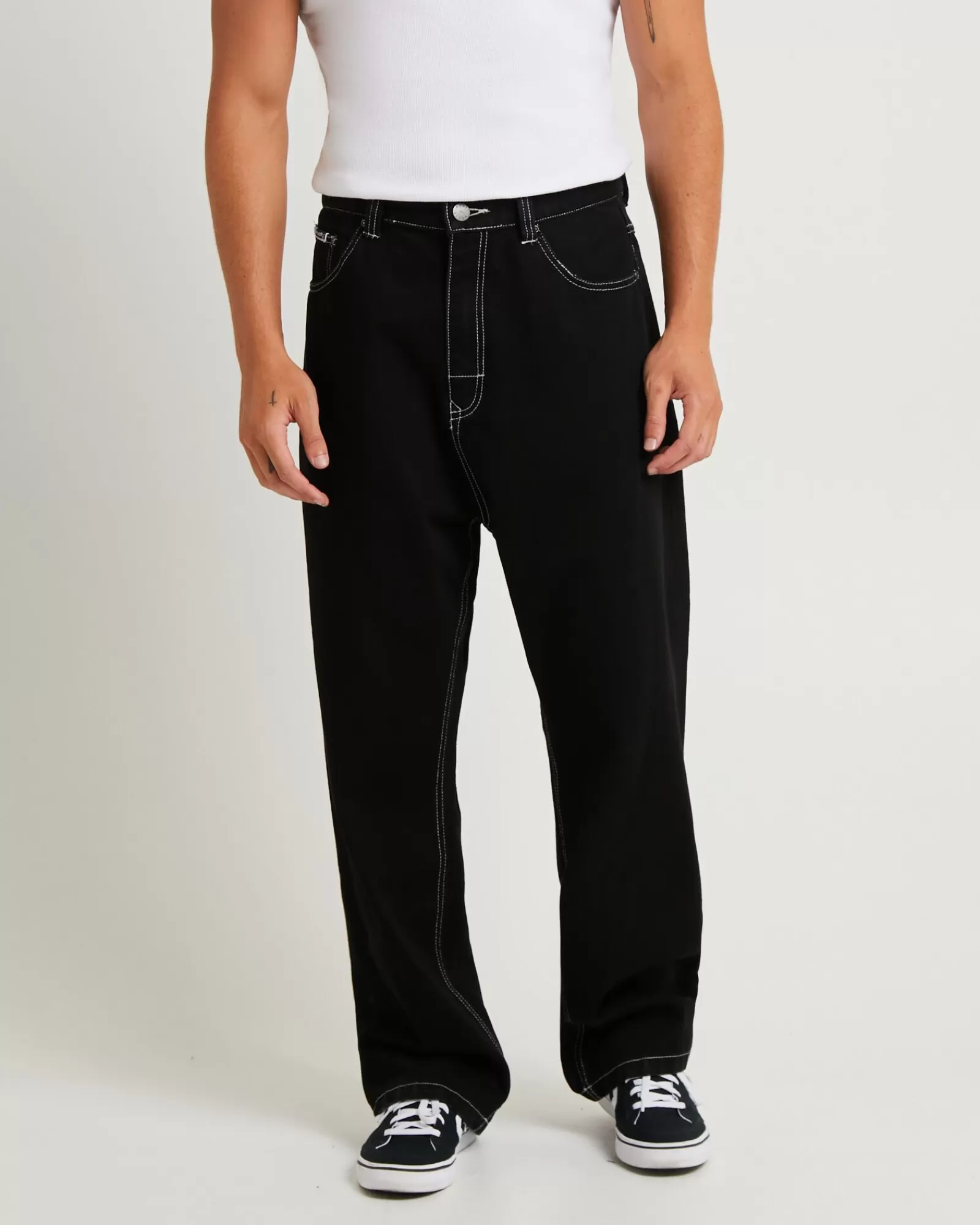 Fashion RUSTY Escape Jeans Black Out