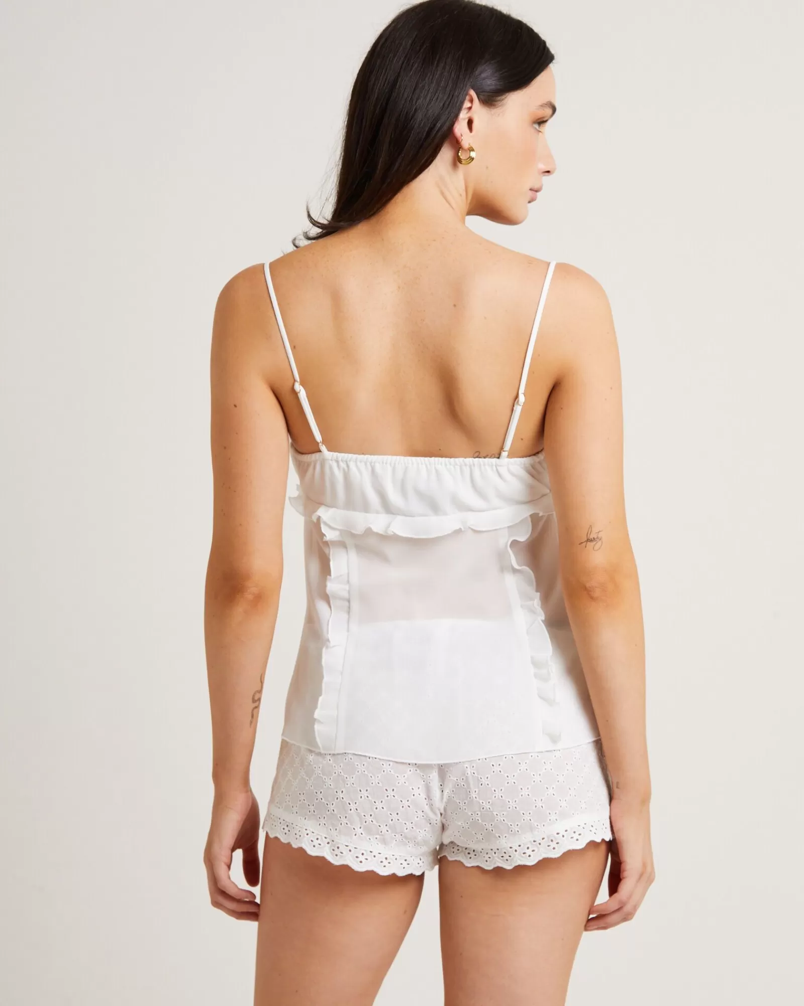 Sale ALICE IN THE EVE Esme Frill Cami In White