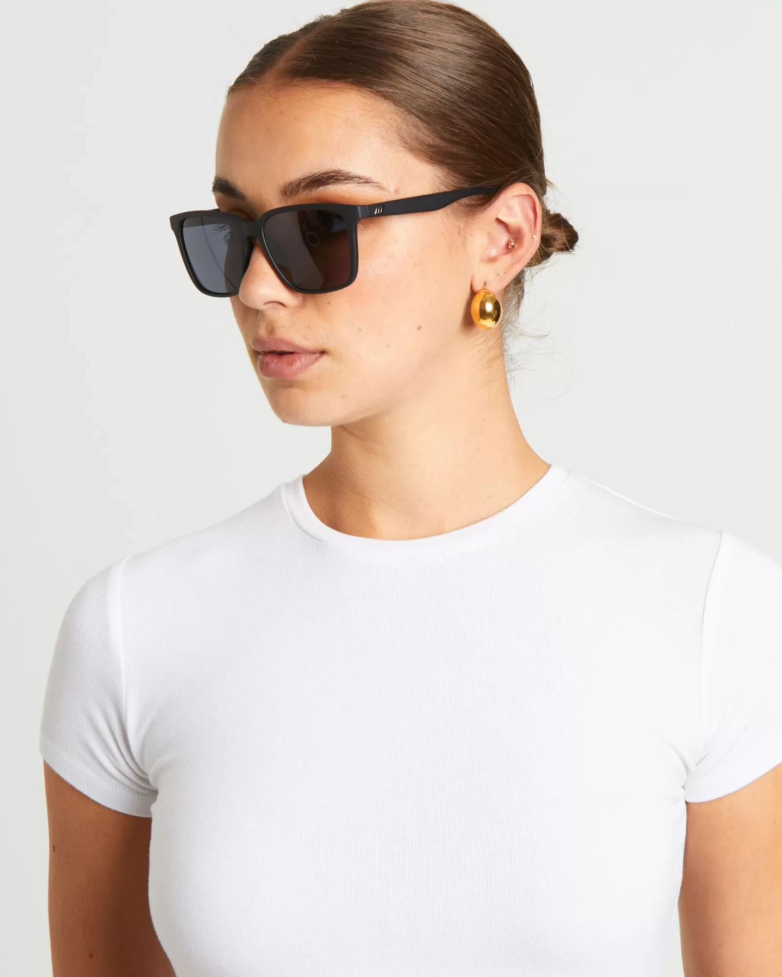 Sale LE SPECS Fair Game Sunglasses In Matte Black