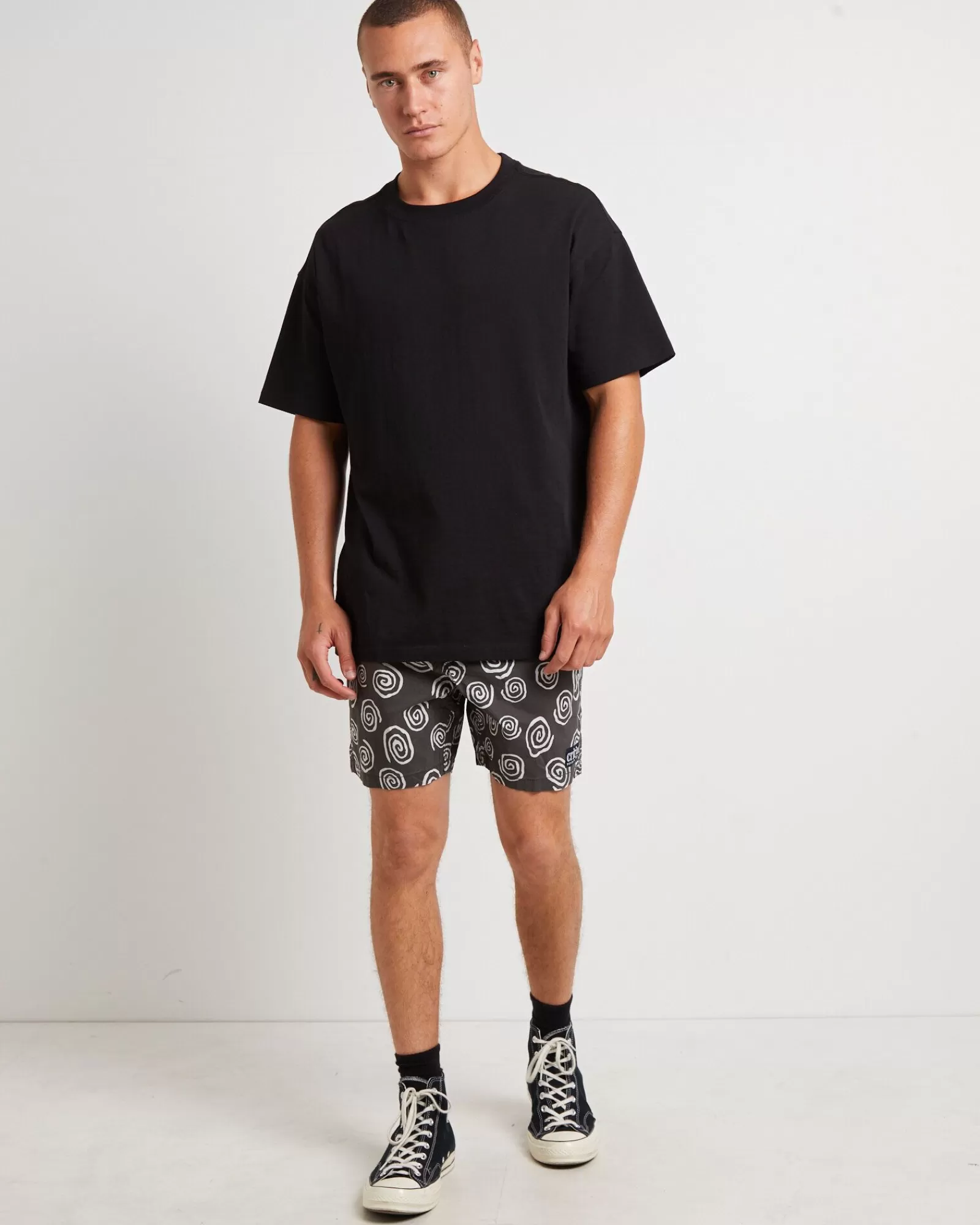 Sale THE CRITICAL SLIDE SOCIETY Feral Trunk Shorts In Black