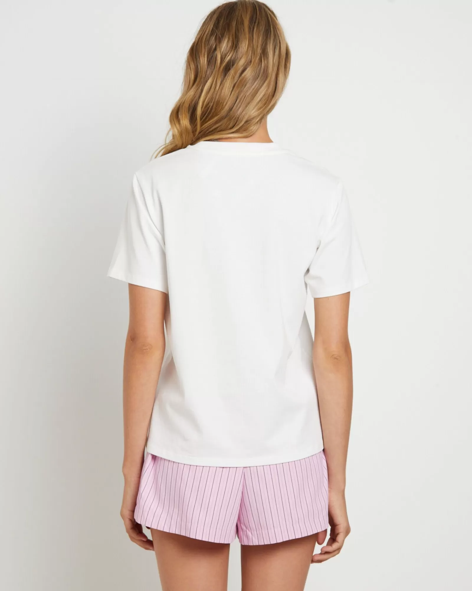 Clearance FLEUR BY BLANCA STUDIO Fleur Short Sleeve T-Shirt In White