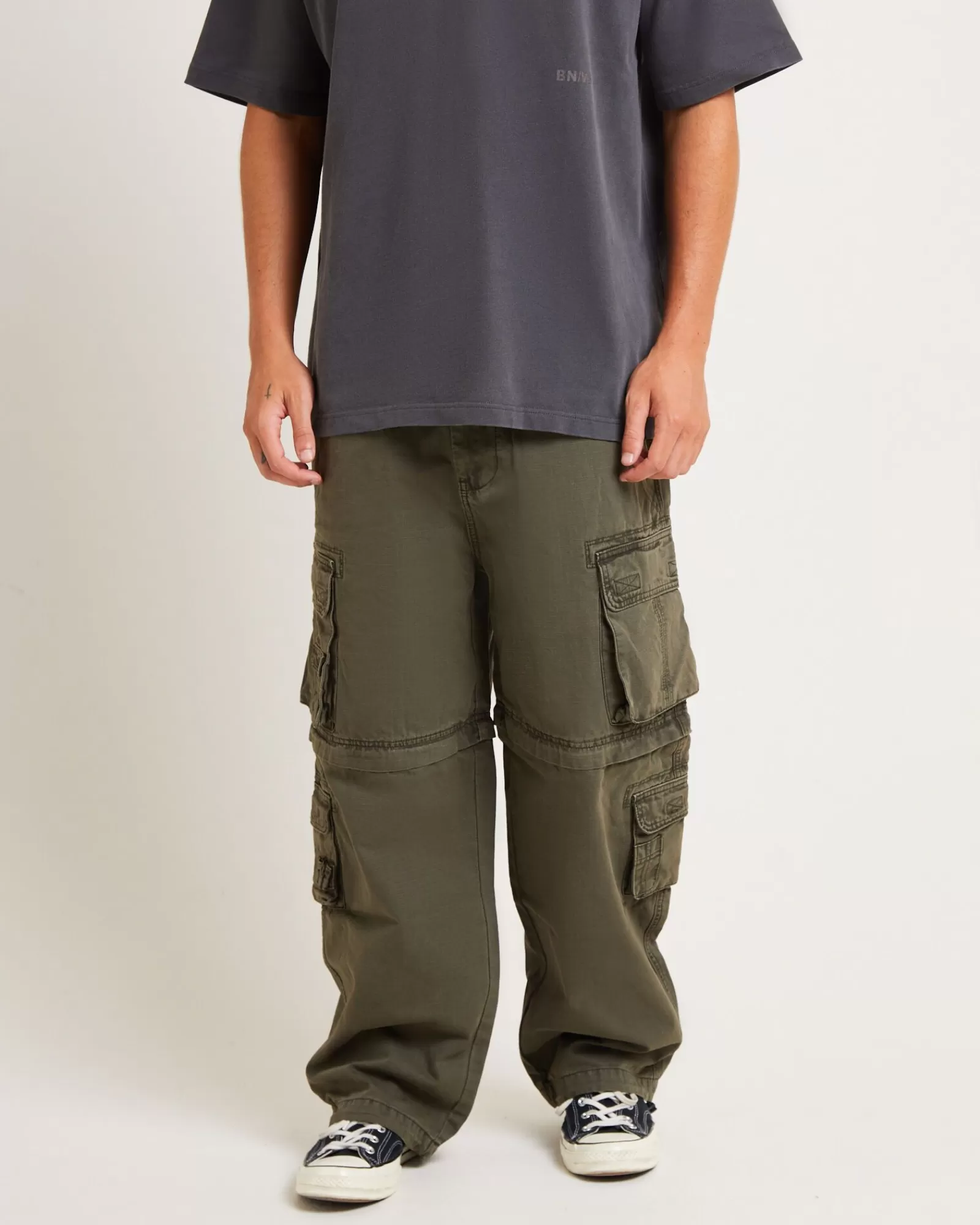 Discount BLACK NOISE WHITE RAIN Flight Pants Army