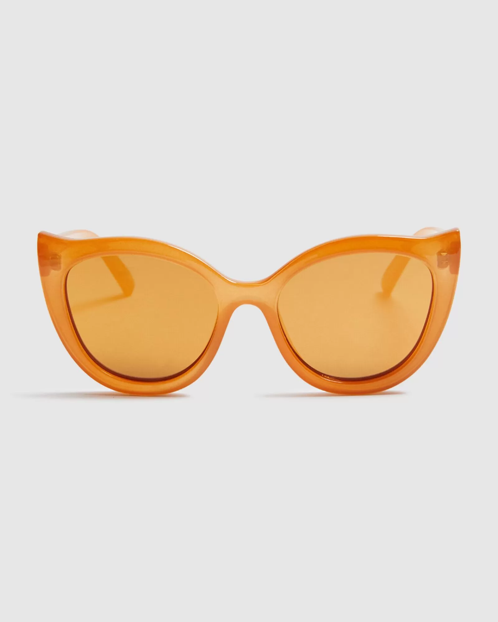 Online LE SPECS Flossy Sunglasses Ochre Yellow