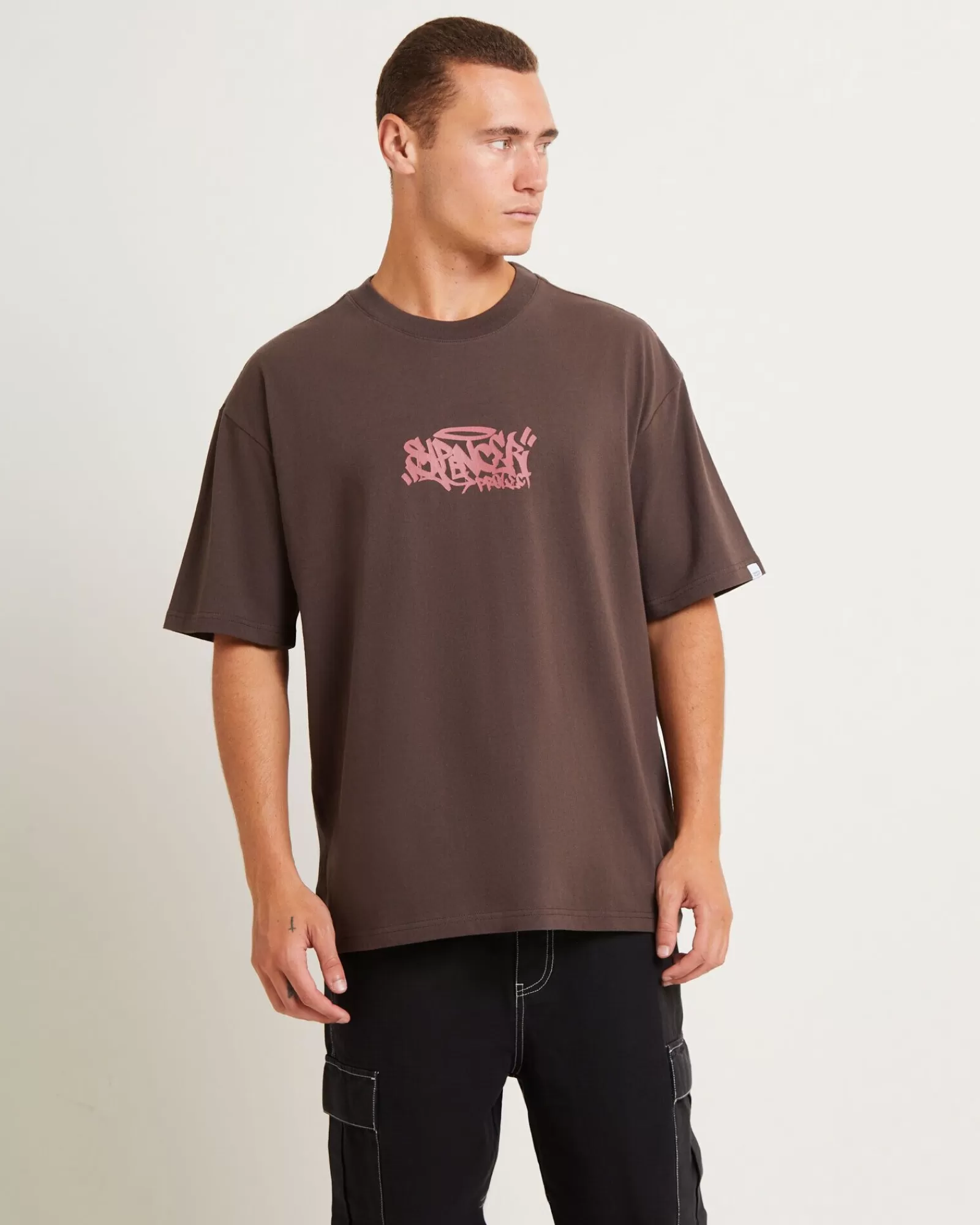 Outlet SPENCER PROJECT Gaffer Surplus Short Sleeve T-Shirt In Brown