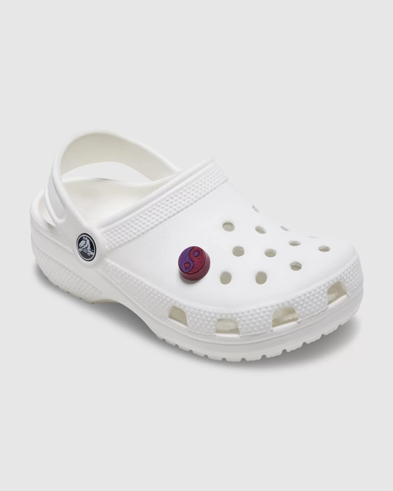 Fashion CROCS Glitter Pink Yin Yang Jibbit