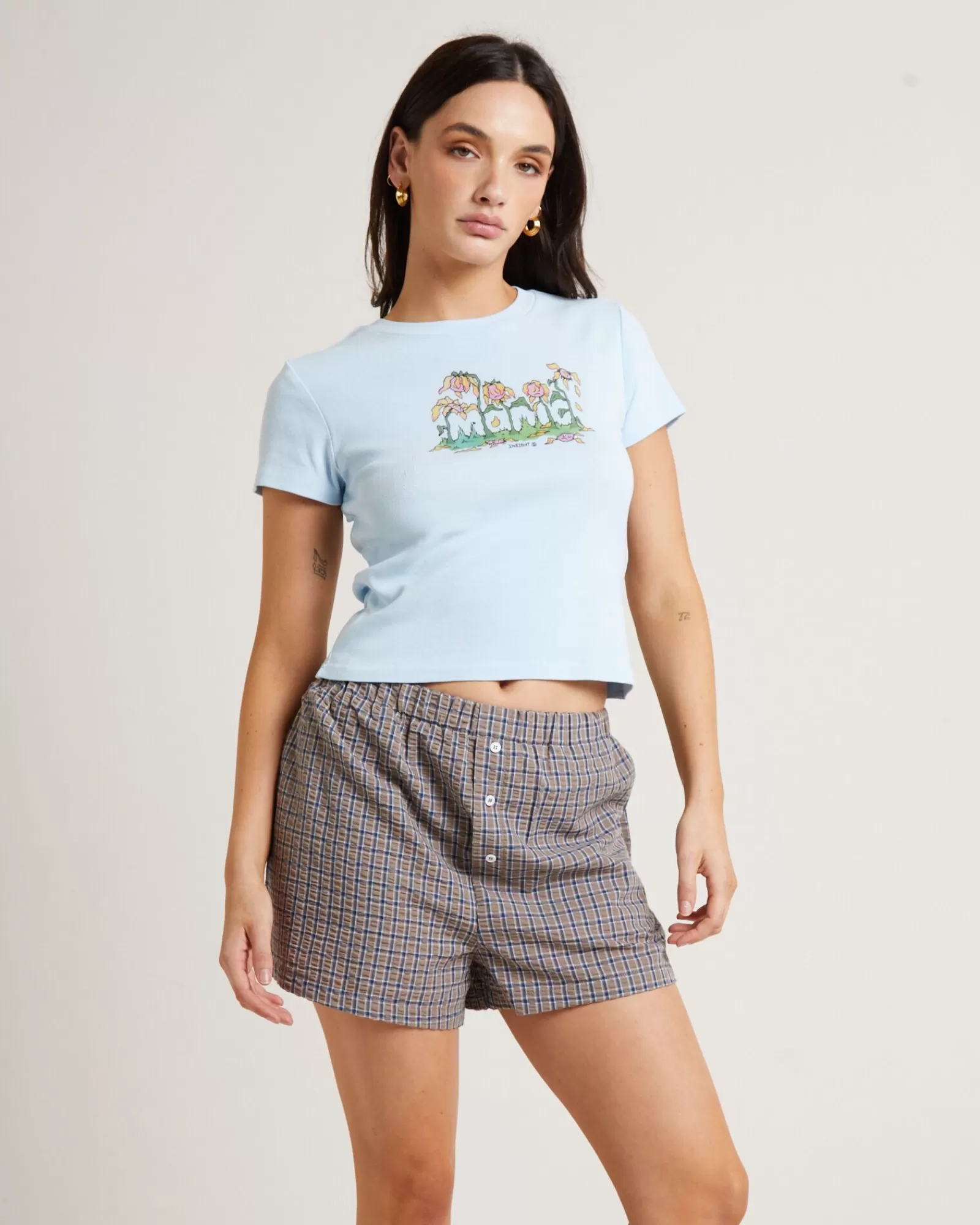 Discount INSIGHT Growth Mini Tee In Baby Blue