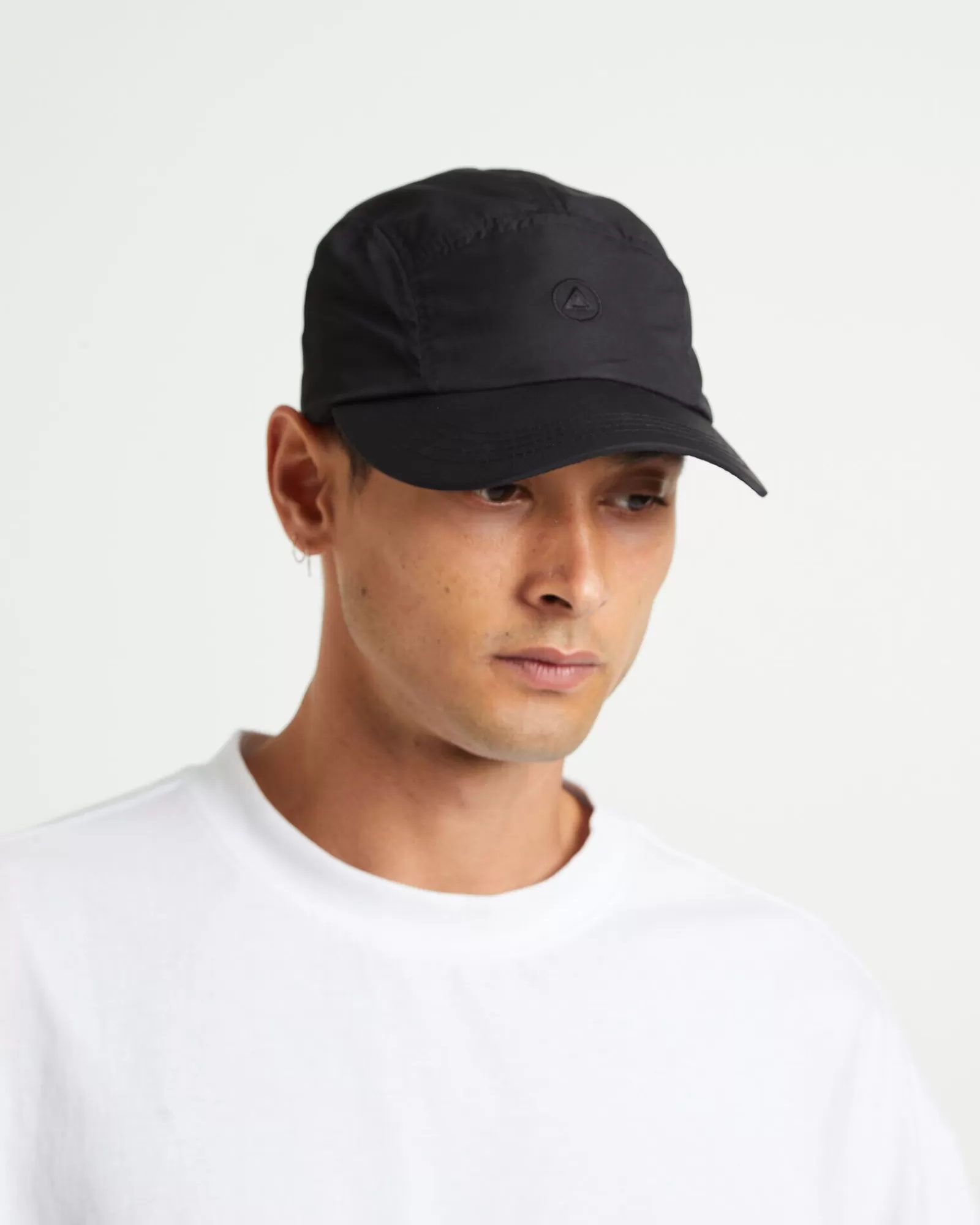 Cheap BLACK NOISE WHITE RAIN Hiking Cap In Black