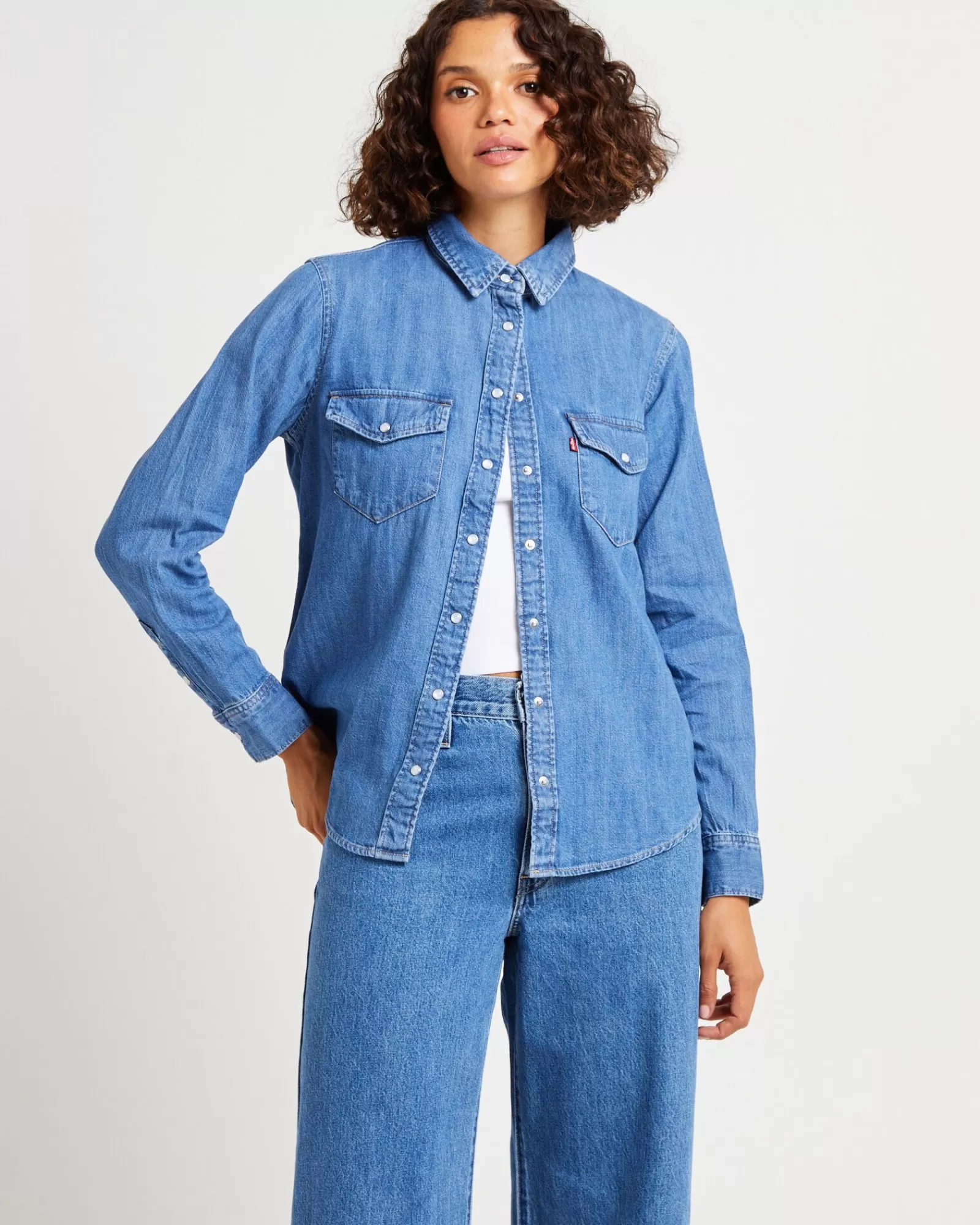 Cheap LEVIS Iconic Western Long Sleeve Shirt